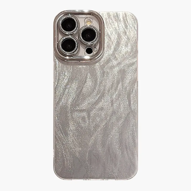 Anna-Kaci Textured Shimmer Phone Case Slim Protective Cover Minimalist Design made by Anna-Kaci