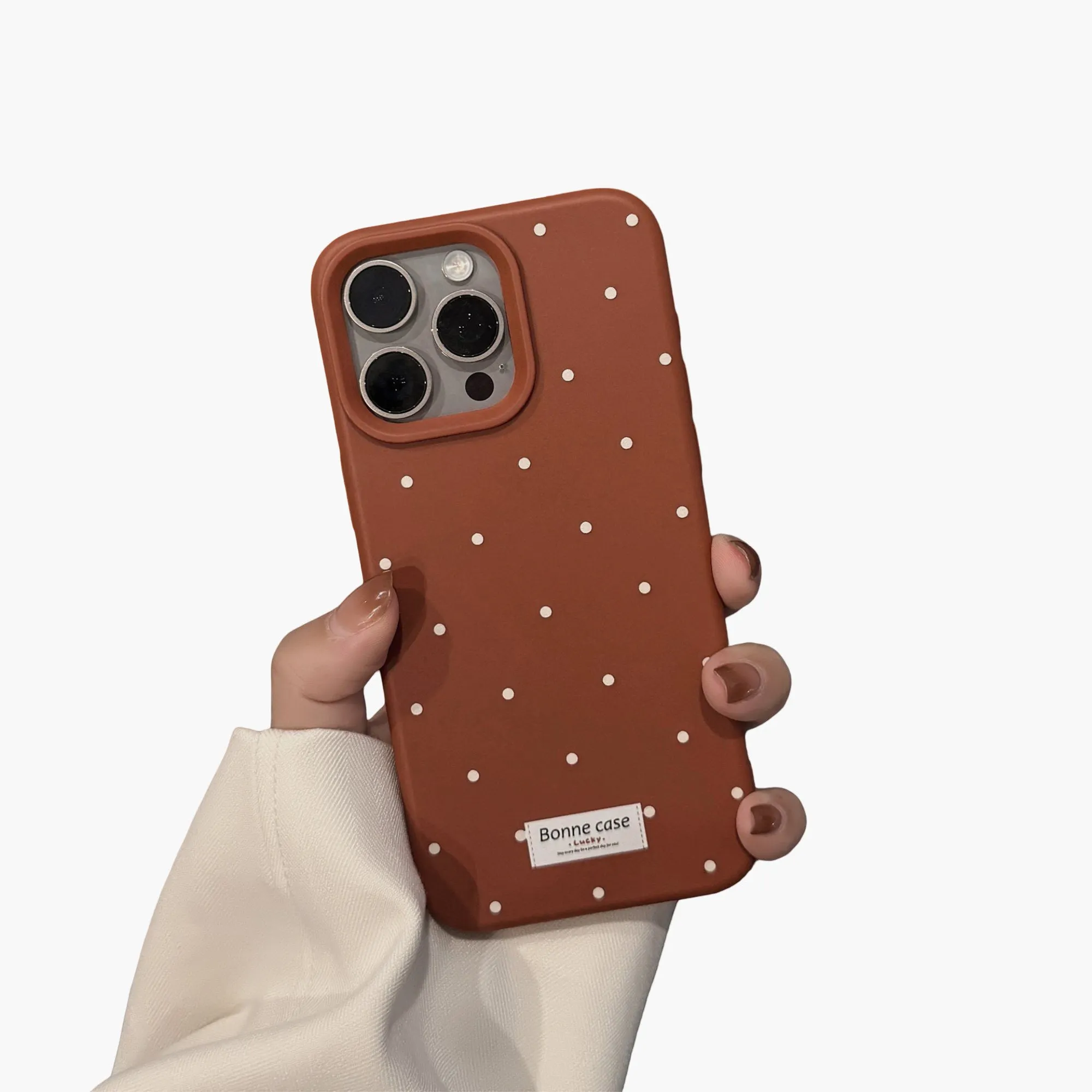 Anna-Kaci Polka Dot Phone Case with Soft Touch Finish Slim Protective Cover sold by Anna-Kaci product image thumbnail 4