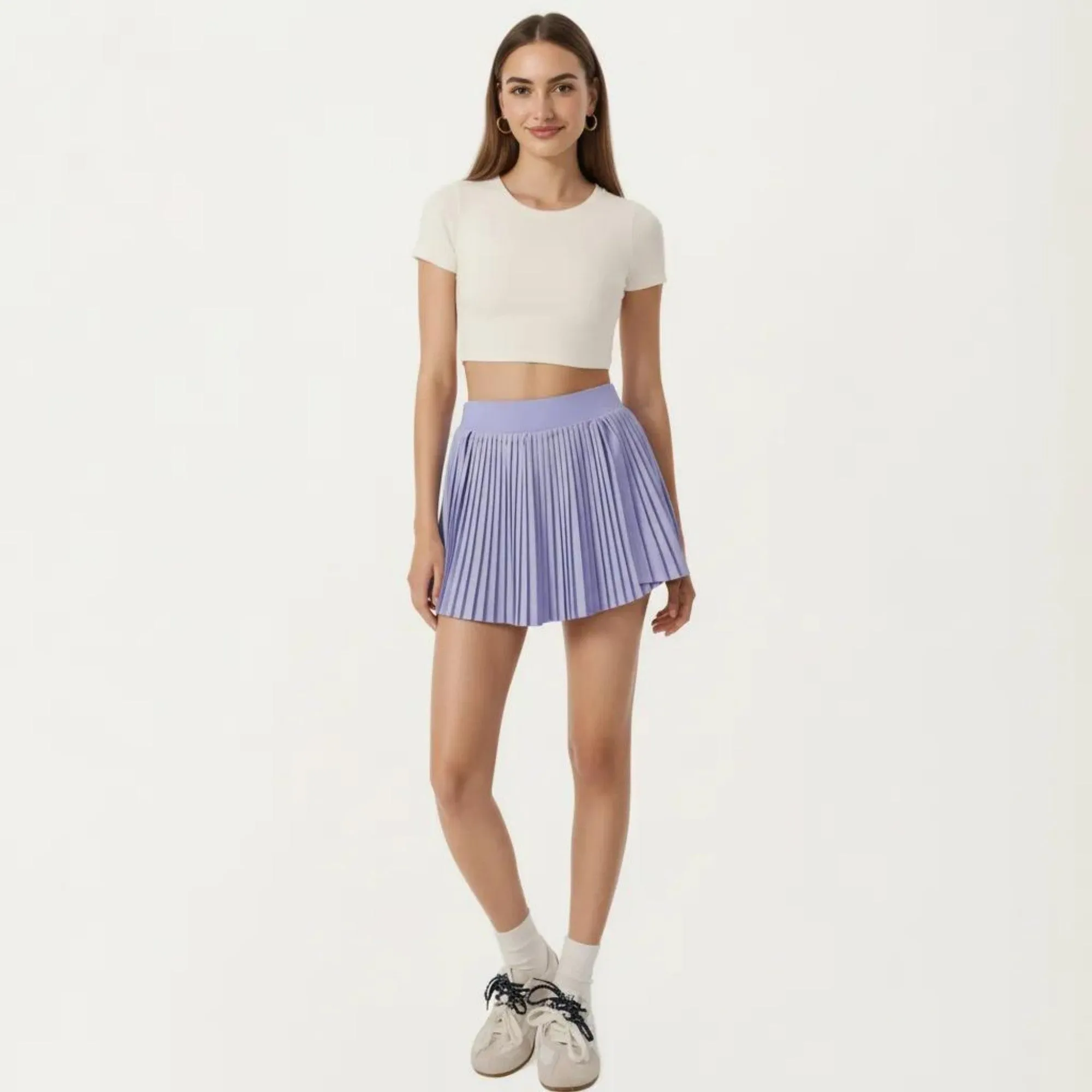 Anna-Kaci Active Women's Short Sleeve Cropped Top with Open Back Cutout and Stretch Fit sold by Anna-Kaci product image thumbnail 3