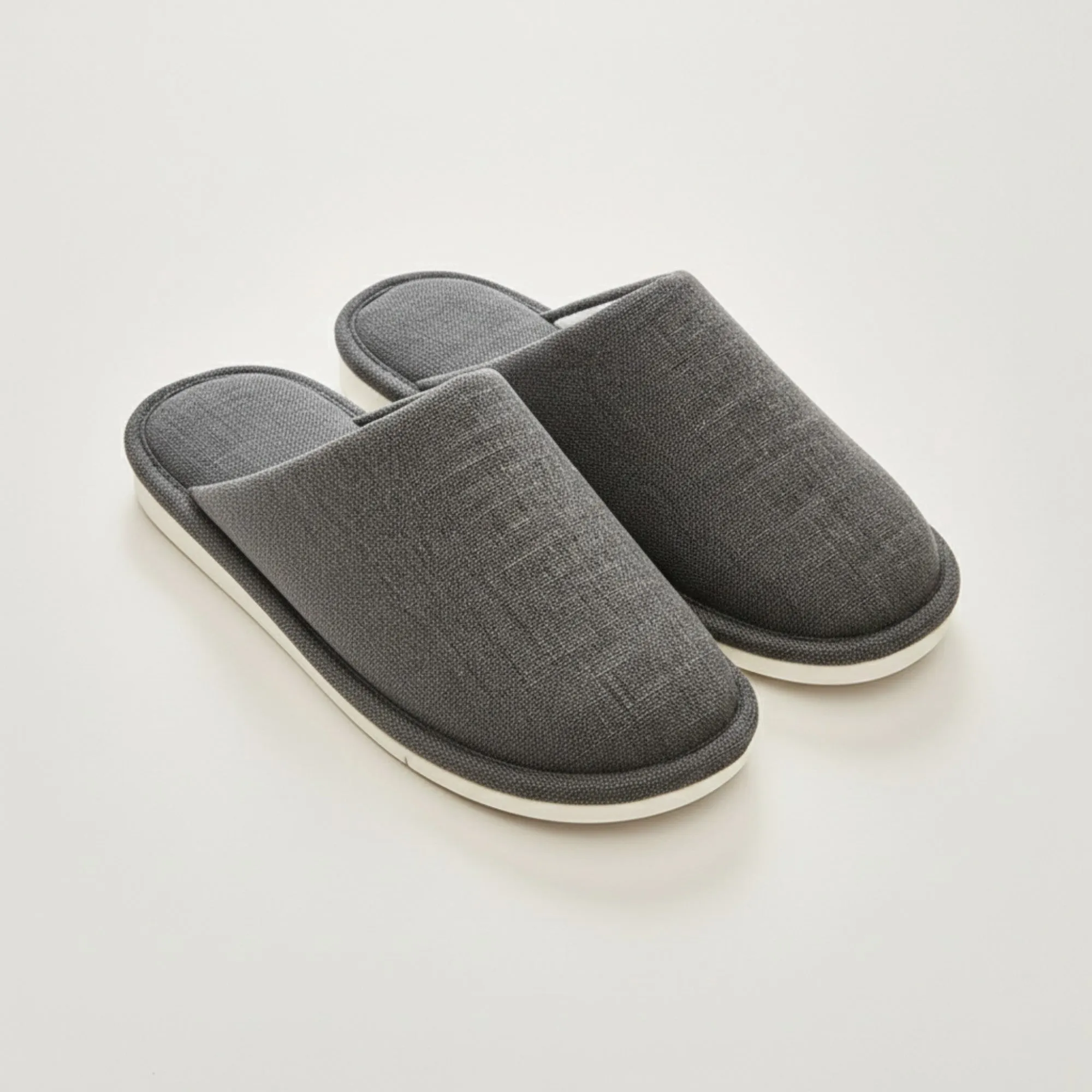 Anna-Kaci Lounge Women's Closed Toe Slide House Slippers with Woven Texture Upper and Cushioned Footbed sold by Anna-Kaci