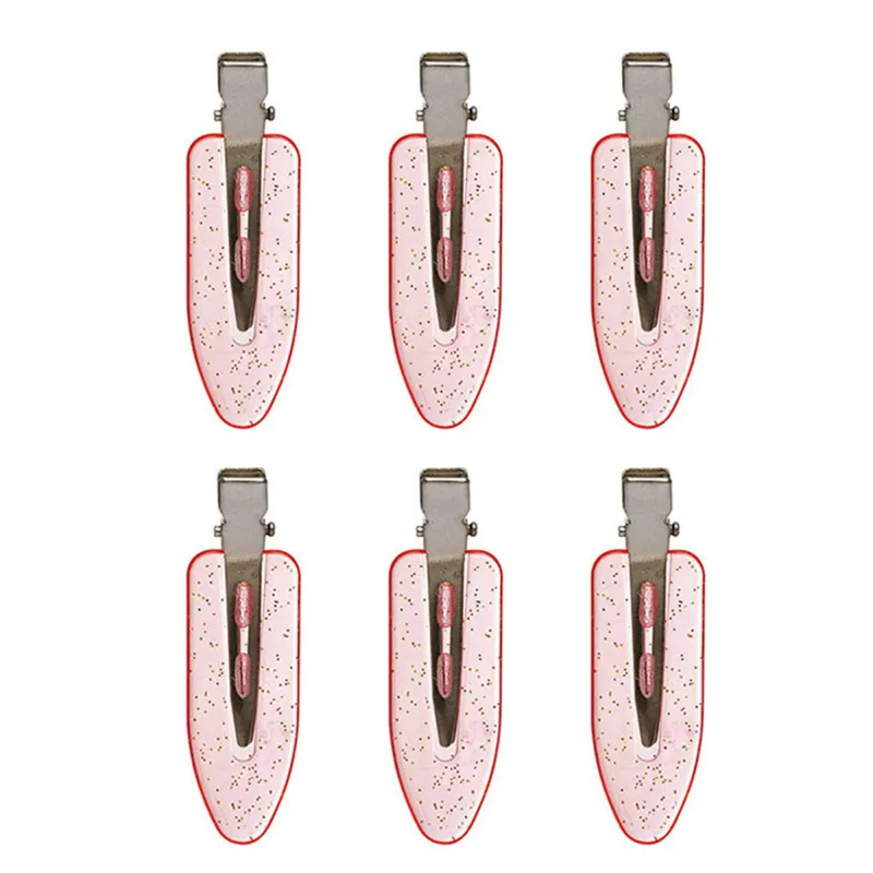 Anna-Kaci Decorative Hair Sectioning Clips with Metal Alligator Clamp for Styling and Everyday Hold 6-Piece Set 2.3x0.7in made by Anna-Kaci