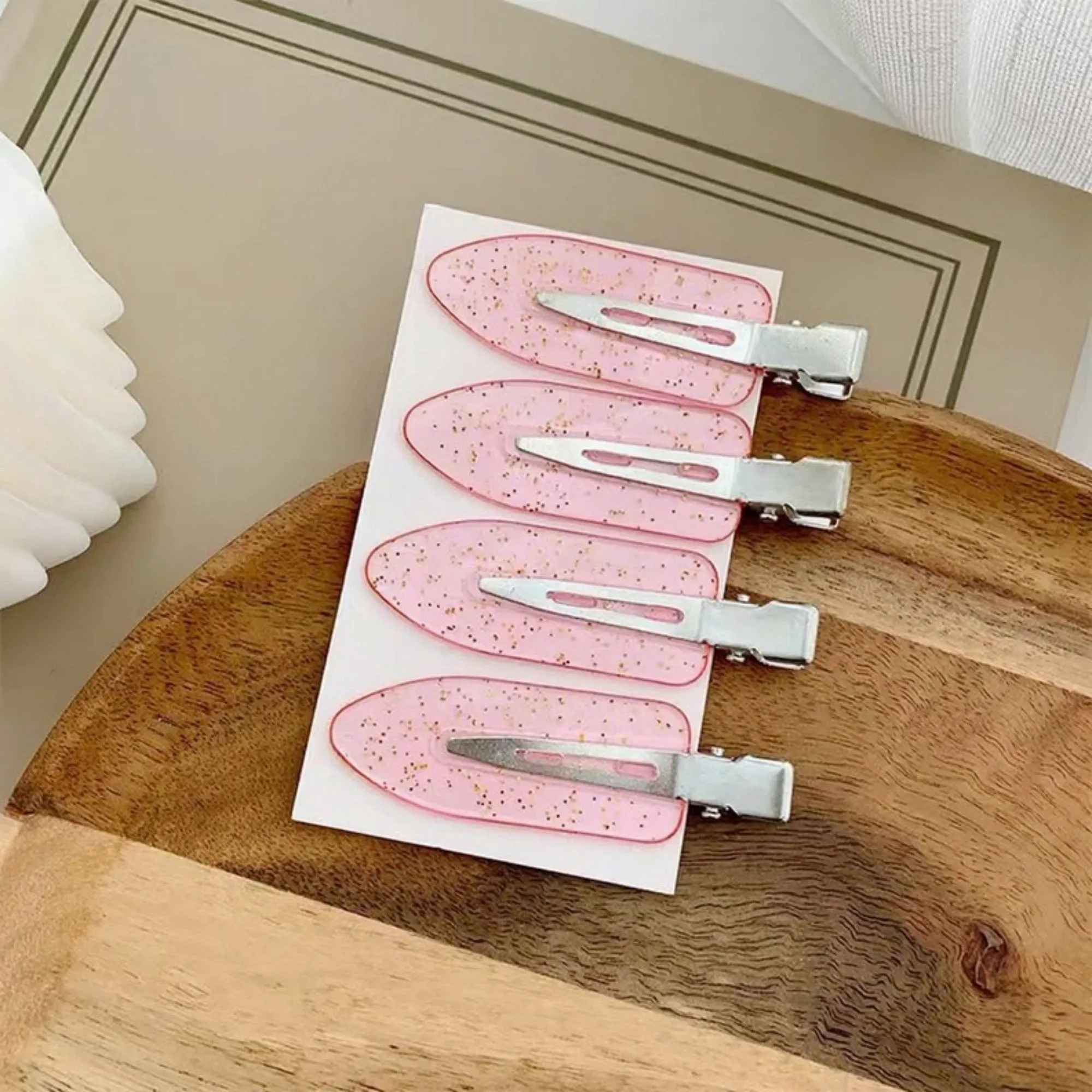 Anna-Kaci Decorative Hair Sectioning Clips with Metal Alligator Clamp for Styling and Everyday Hold 6-Piece Set 2.3x0.7in sold by Anna-Kaci product image thumbnail 3