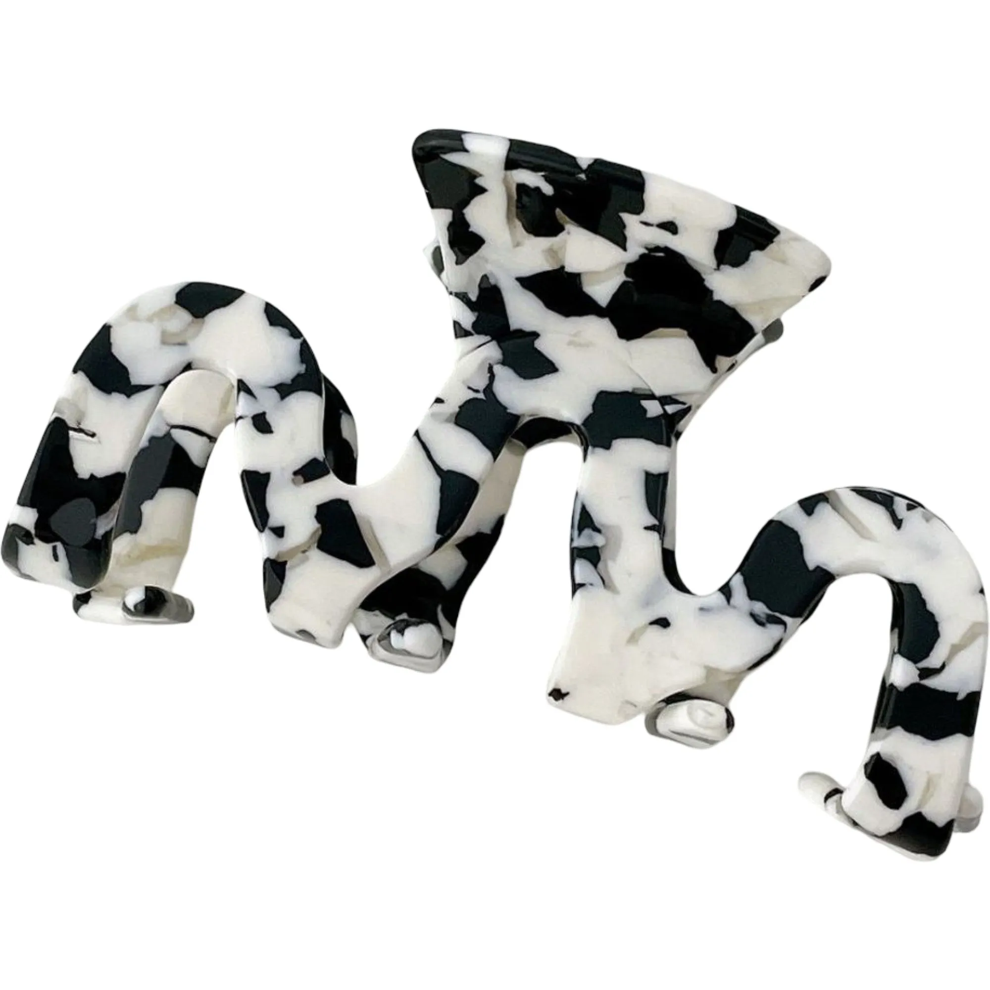 Anna-Kaci Large Marble Pattern Hair Claw Clip with Strong Hold Lightweight Design sold by Anna-Kaci