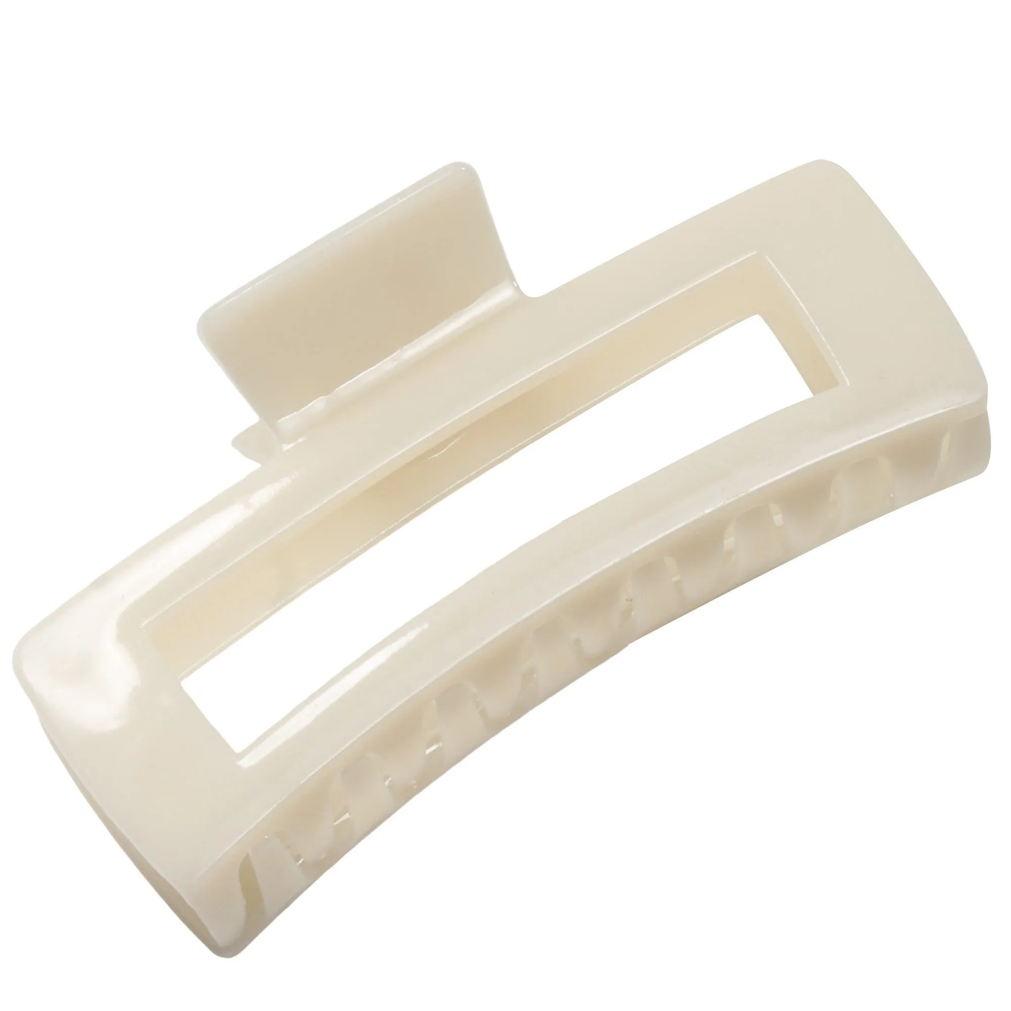 Anna-Kaci Rectangular Hair Claw Clip with Open Frame Design and Strong Hold sold by Anna-Kaci product image thumbnail 5
