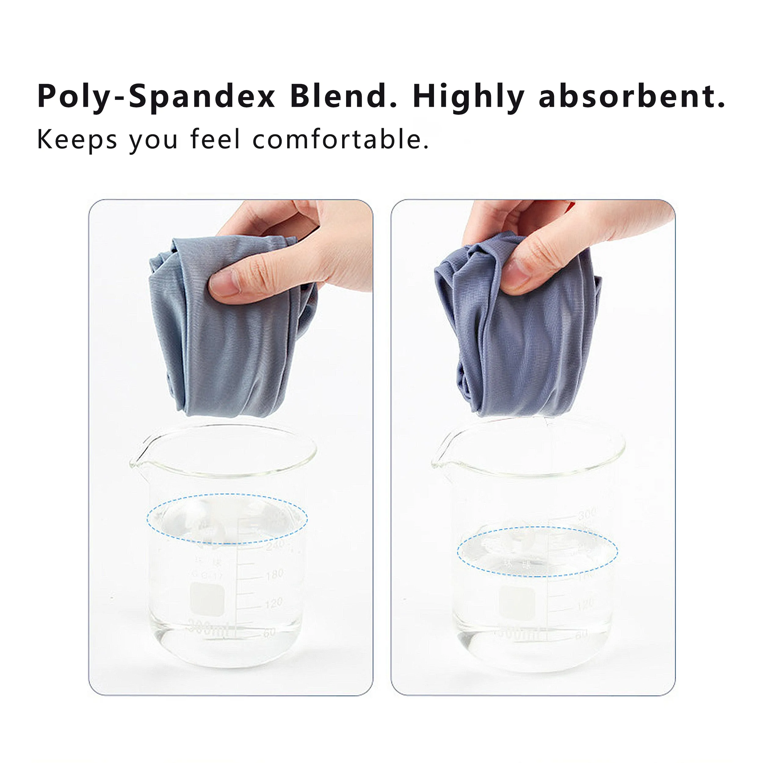 Anna-Kaci Fashion Sports Headbands Moisture-Wicking Quick-Dry for Sports Yoga Workouts Running Unisex sold by Anna-Kaci product image thumbnail 4