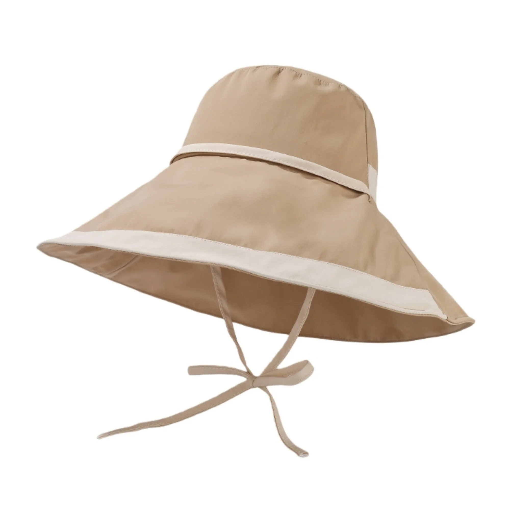 Anna-Kaci Women's Wide Brim Soft Sun Hat with Tie Strap Lightweight Casual Headwear sold by Anna-Kaci product image thumbnail 5