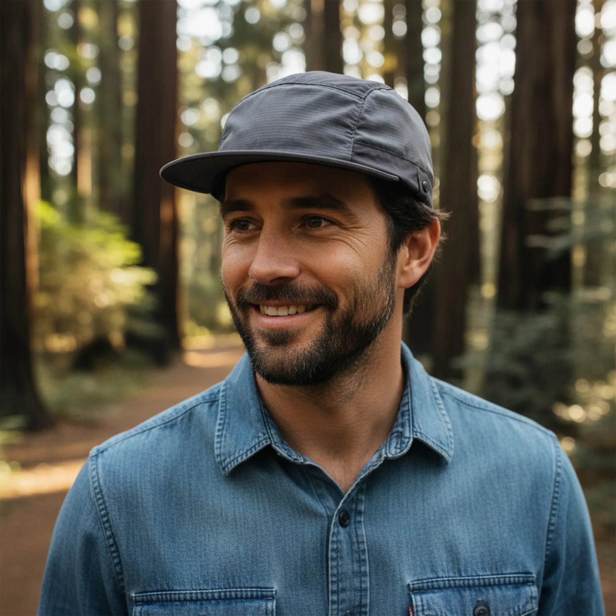 Anna-Kaci Quick Dry Short Brim Baseball Cap With Sunglasses Holder Lightweight Hat sold by Anna-Kaci product image thumbnail 2