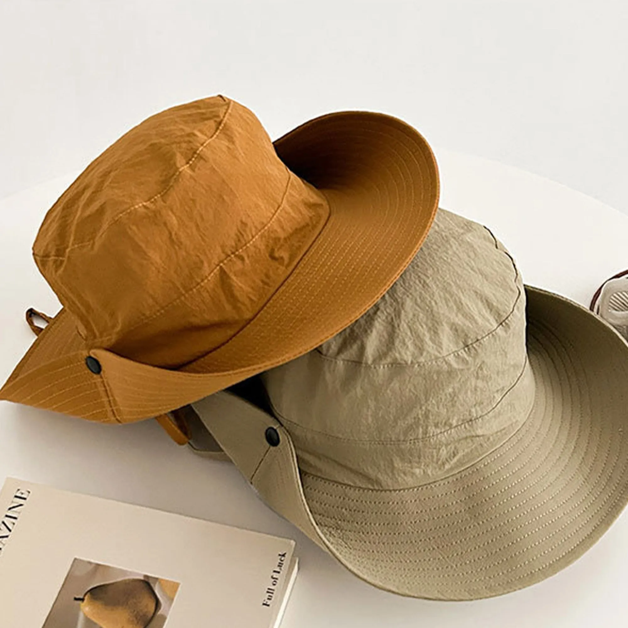 Anna-Kaci Lightweight Quick Dry Wide Brim Hiking Hat with Adjustable Chin Strap sold by Anna-Kaci product image thumbnail 3