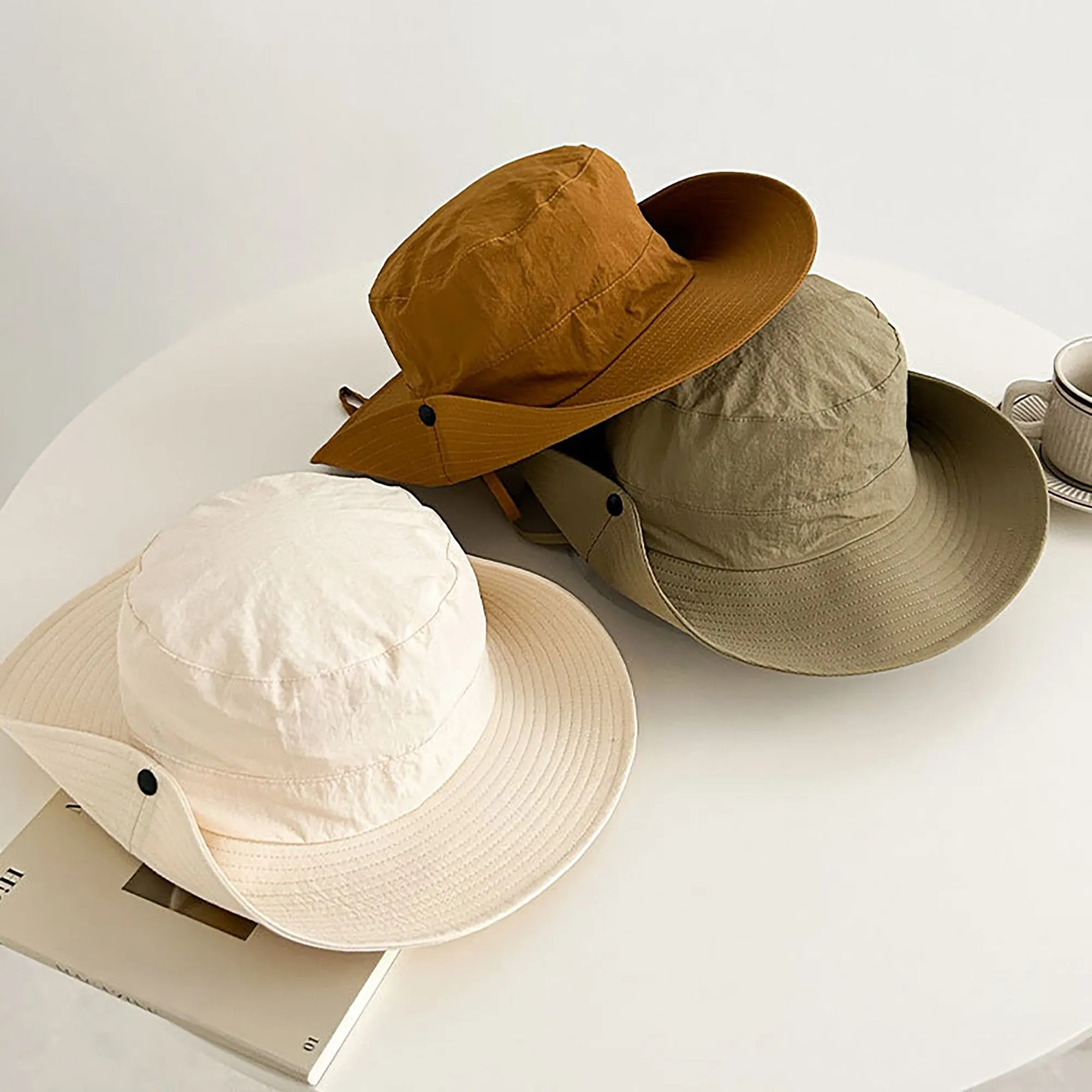 Anna-Kaci Lightweight Quick Dry Wide Brim Hiking Hat with Adjustable Chin Strap sold by Anna-Kaci product image thumbnail 4