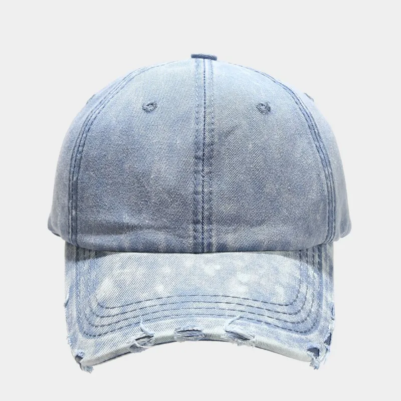 Anna-Kaci Women's Distressed Washed Baseball Cap with Curved Brim sold by Anna-Kaci
