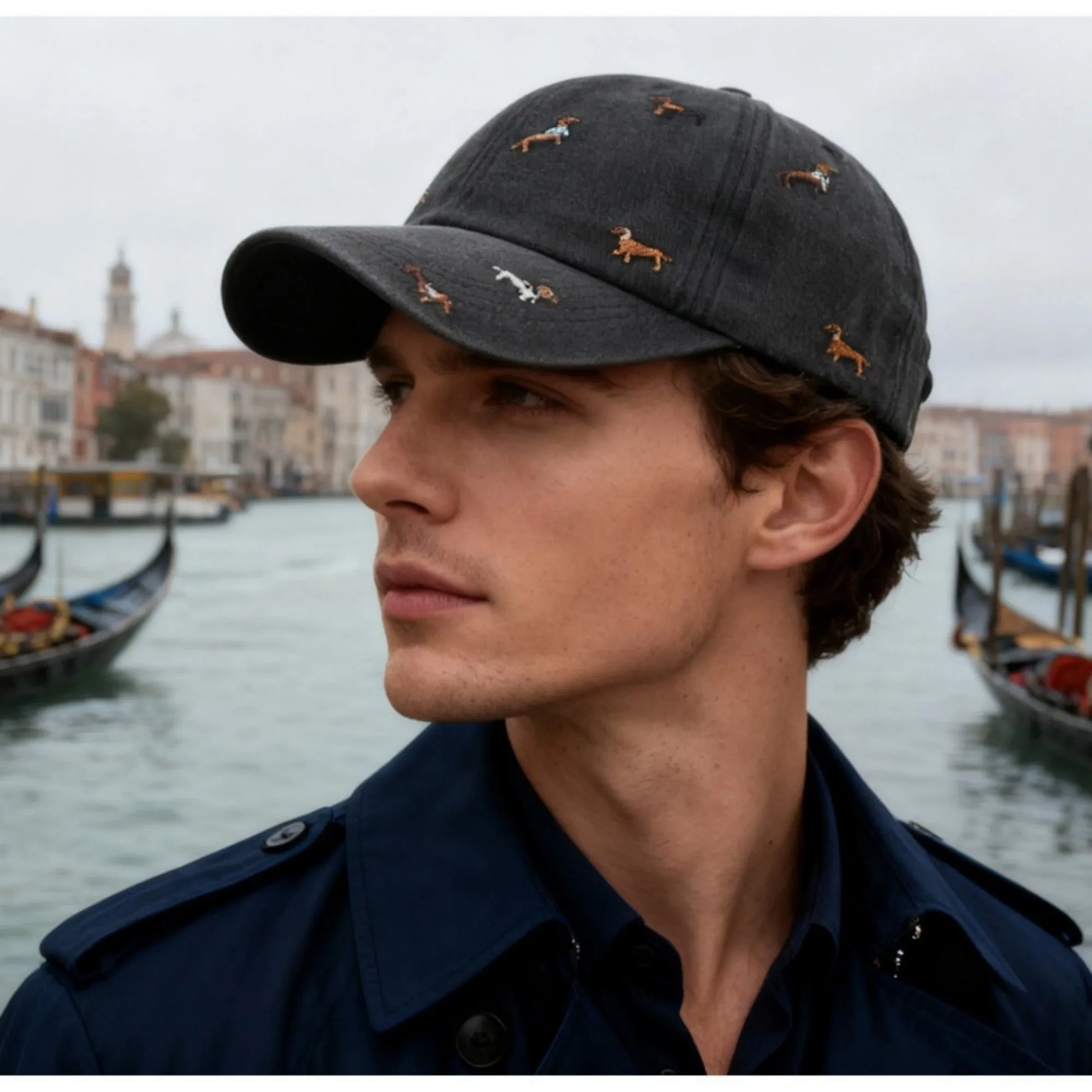 Anna-Kaci Women's Embroidered Dog Baseball Cap with Curved Brim Soft Structured Crown and Adjustable Back Strap sold by Anna-Kaci product image thumbnail 5