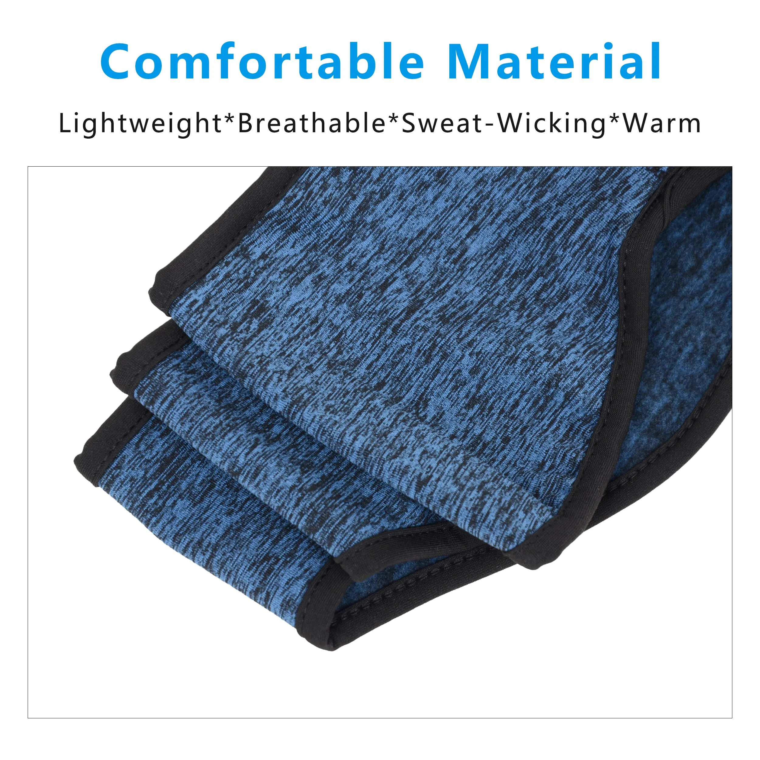 Anna-Kaci Sports Headband Moisture-Wicking for Running Workouts Exercise Men and Women Winter Ear Warmer sold by Anna-Kaci product image thumbnail 3