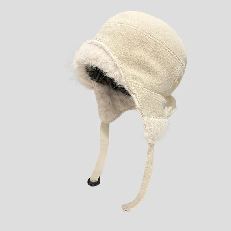 Anna-Kaci Women's Trapper Hat - Warm Fleece-Lined Winter Hat with Chin Strap made by Anna-Kaci