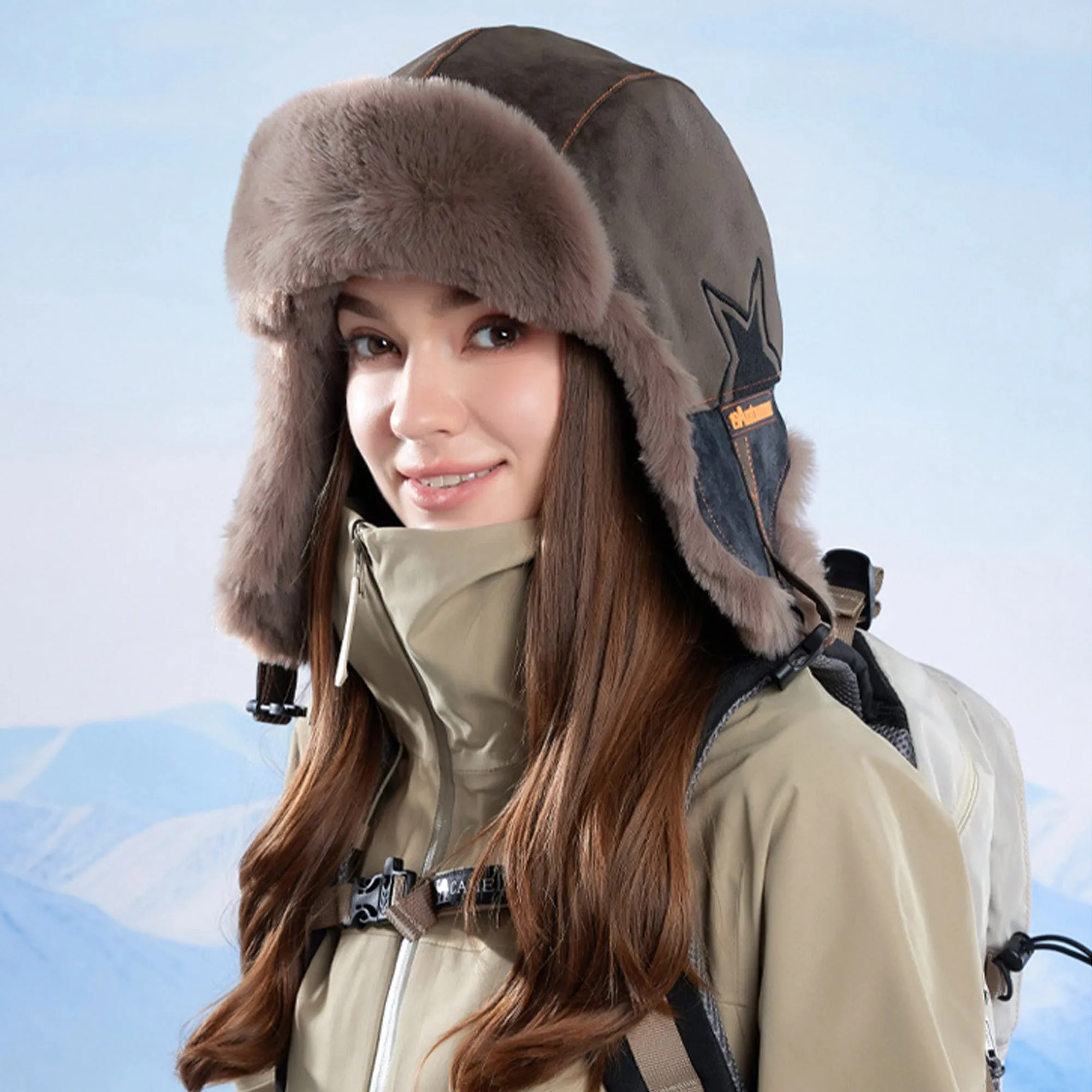 Anna-Kaci Insulated Winter Trapper Hat with Soft Lining and Adjustable Buckle Strap sold by Anna-Kaci product image thumbnail 2