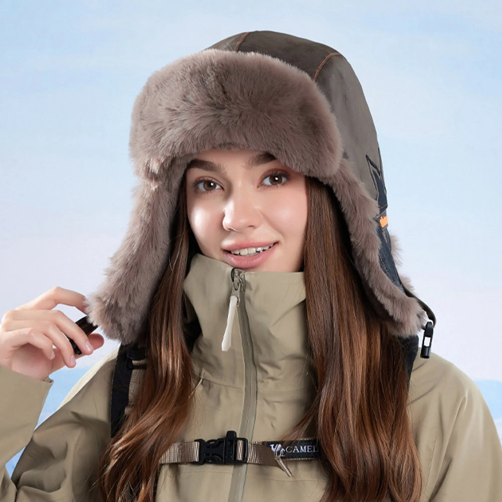 Anna-Kaci Insulated Winter Trapper Hat with Soft Lining and Adjustable Buckle Strap sold by Anna-Kaci product image thumbnail 3