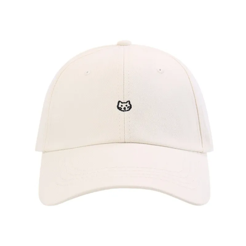 Anna-Kaci Women's Embroidered Cat Face Baseball Cap with Curved Brim and Adjustable Strap sold by Anna-Kaci