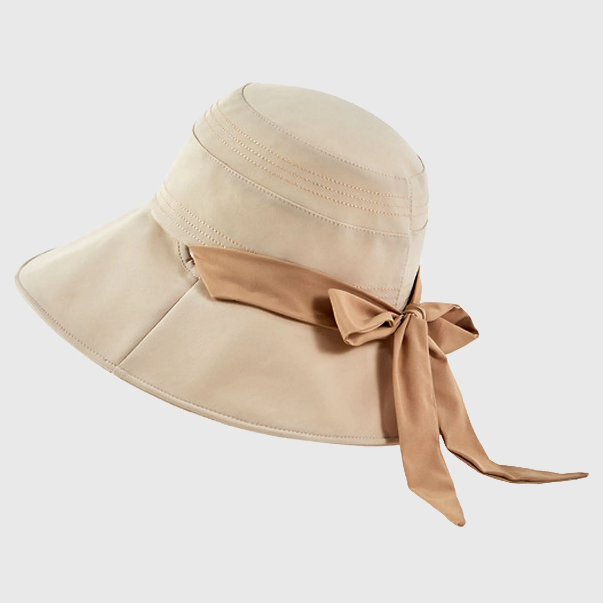 Anna-Kaci Foldable Wide - Brim Sun Hat with Bow Accent sold by Anna-Kaci product image thumbnail 5