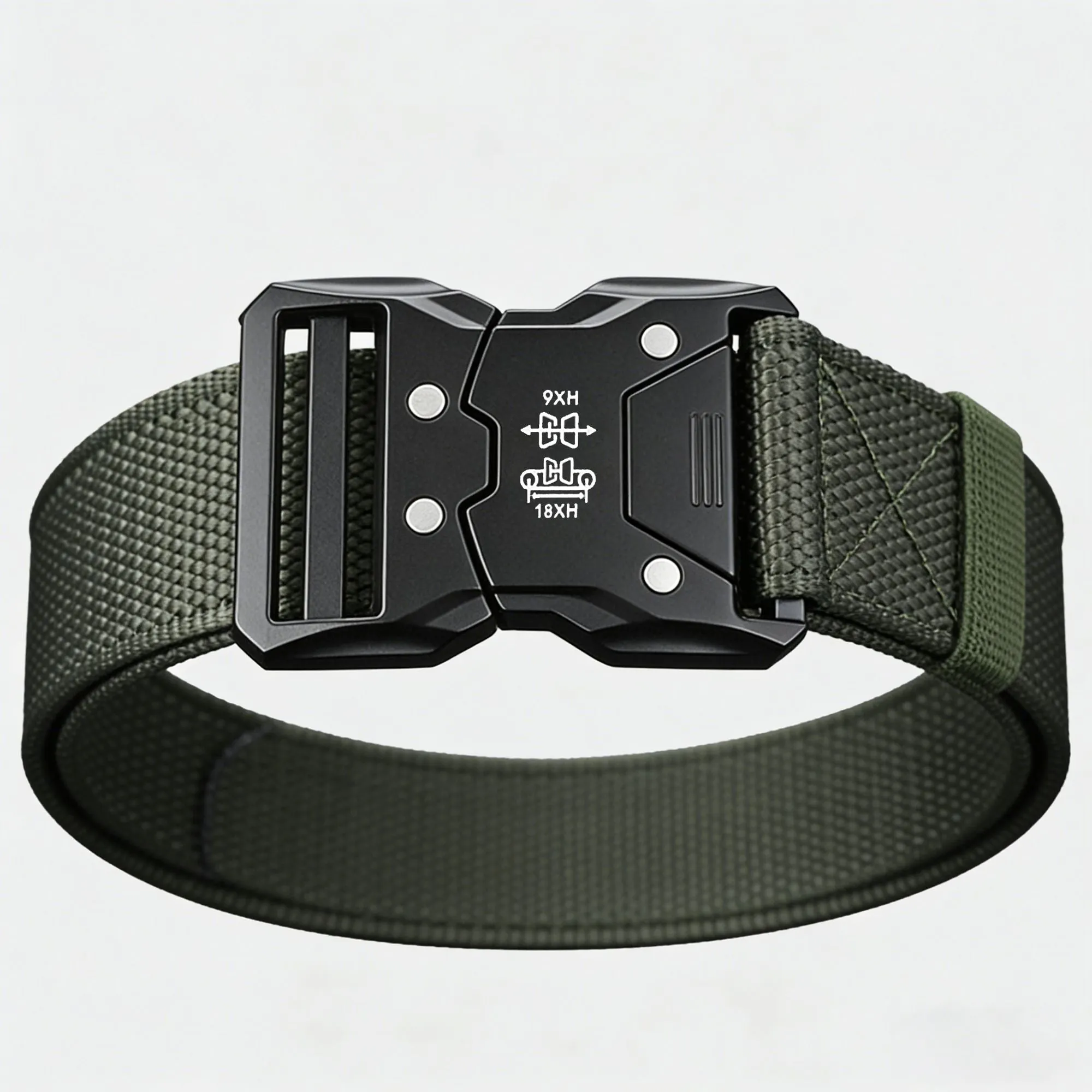 Anna-Kaci Women's Tactical Nylon Belt - Heavy-Duty Quick-Release Buckle Belt for Outdoor, Casual & Everyday Wear sold by Anna-Kaci product image thumbnail 2