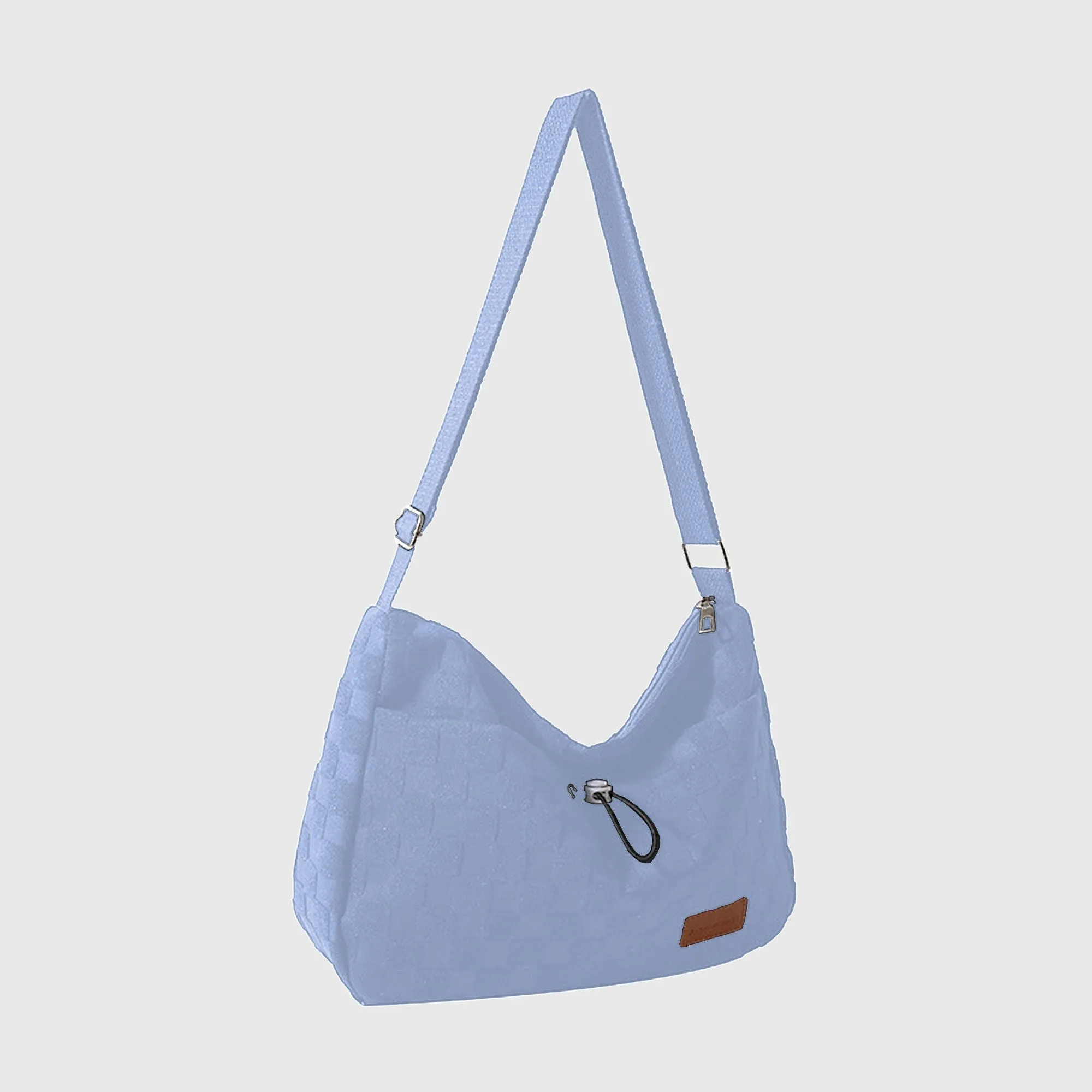 Anna-Kaci Women's Woven Canvas Crossbody Bag - Adjustable Strap 3-in-1 (Shoulder/Handheld) Bag sold by Anna-Kaci