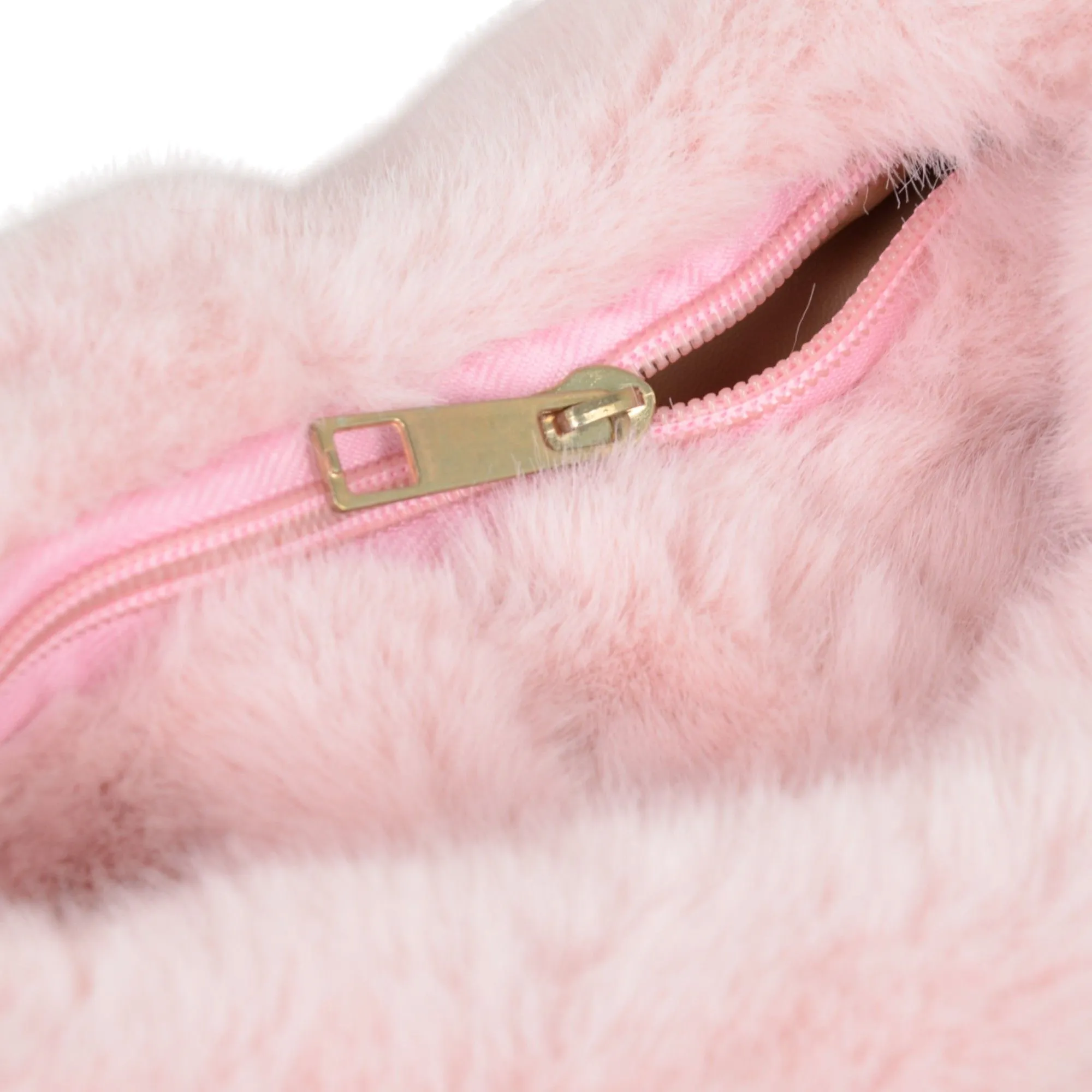 Anna-Kaci Women's Soft Plush Bow Faux Fur Handbag Stylish Daily Shoulder Bag sold by Anna-Kaci product image thumbnail 2