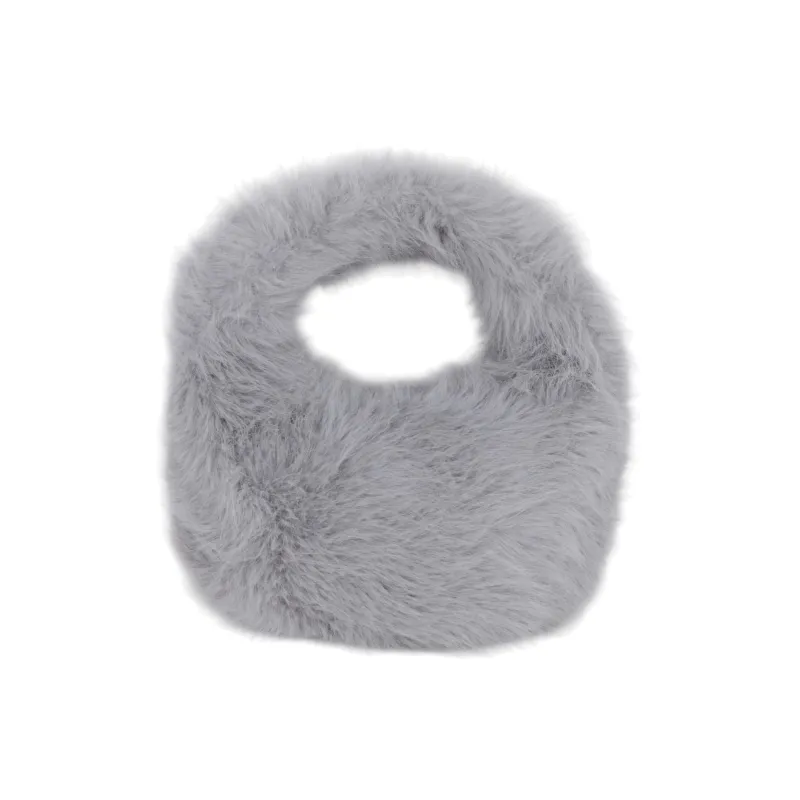 Anna-Kaci Women's Cute Plush Fur Handbag with Soft Texture made by Anna-Kaci