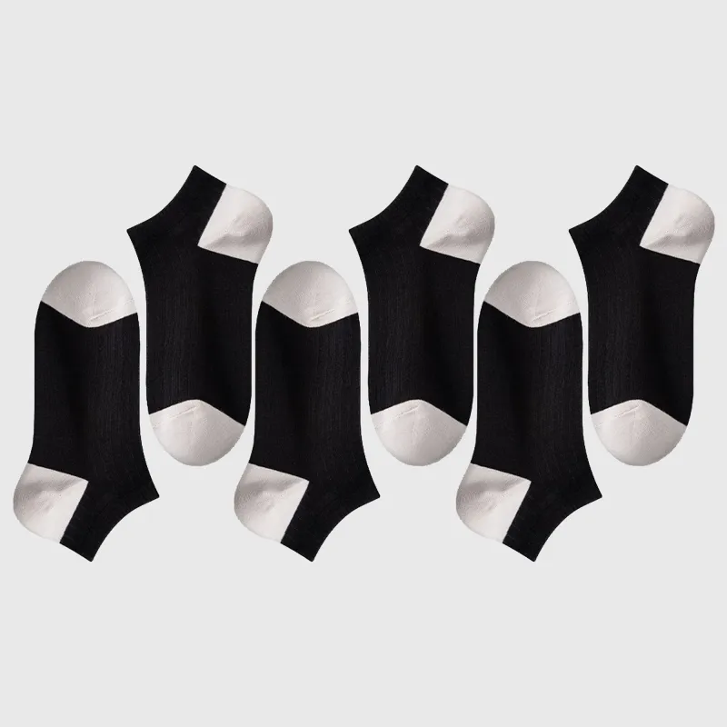 Anna-Kaci 6pk Men's Casual Cotton Low - Cut Ankle Socks made by Anna-Kaci