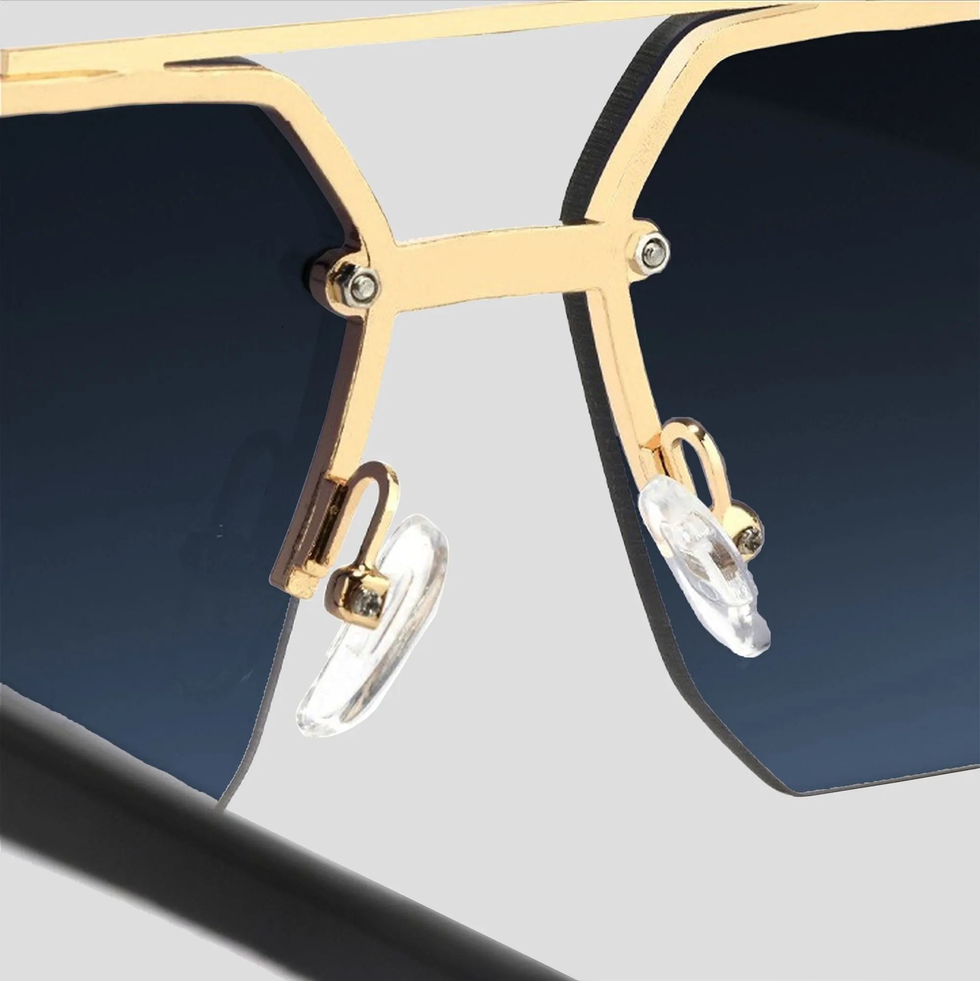 Anna-Kaci Women's Chic Trimmed Octagon Polarized Sunglasses UV400 Protection sold by Anna-Kaci product image thumbnail 3