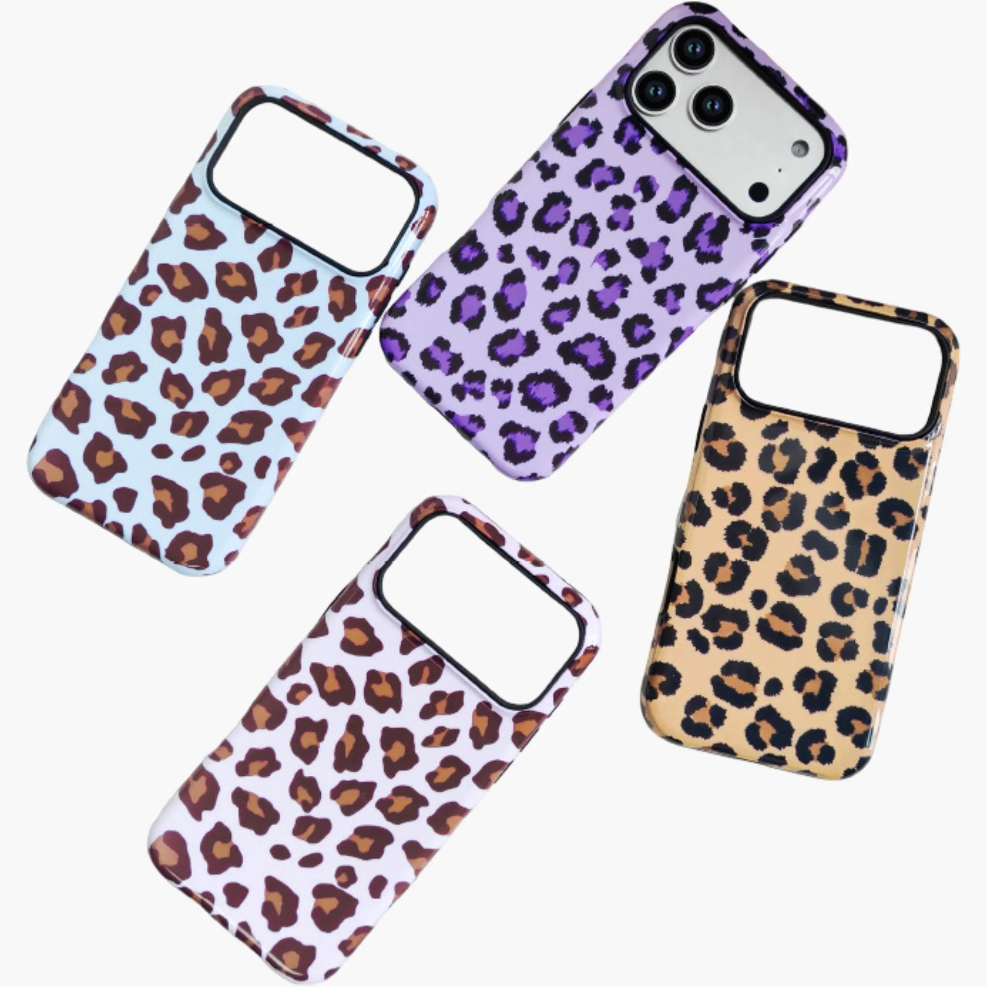 Anna-Kaci Leopard Print Phone Case Slim Protective Cover Shock Resistant Lightweight Design sold by Anna-Kaci product image thumbnail 4