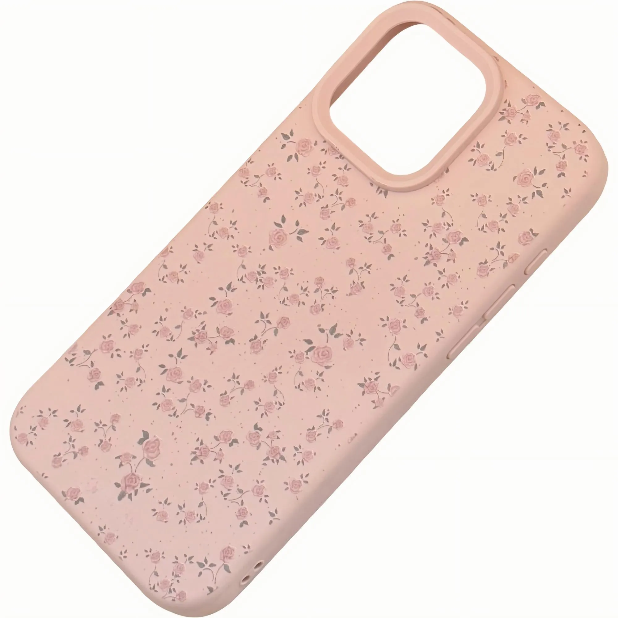 Anna-Kaci Pink Floral Phone Case Slim Protective Vintage Flower Cover sold by Anna-Kaci product image thumbnail 3
