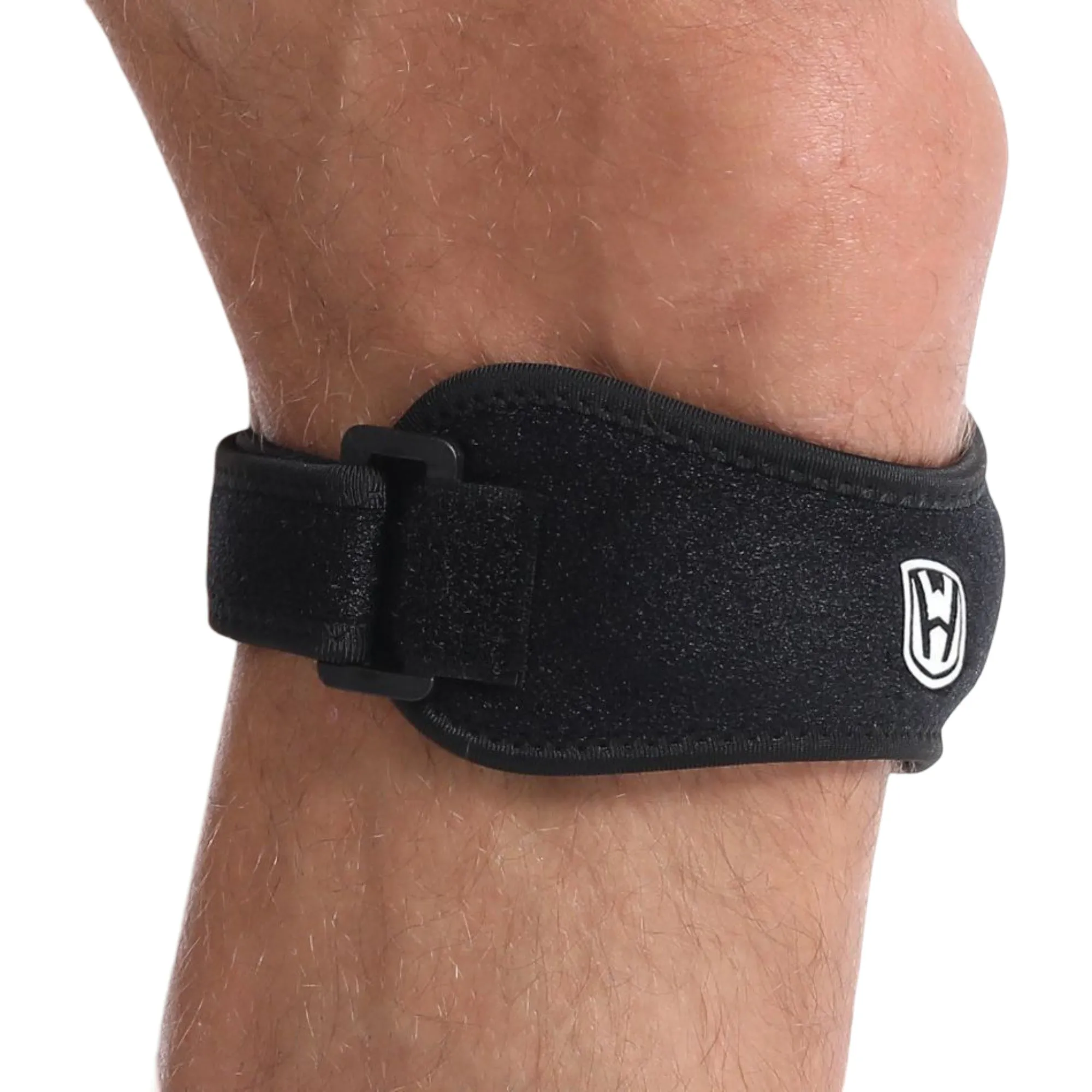 Patella Tendon Knee Straps 2 Pc with Adjustable Compression and Non Slip Support sold by Anna-Kaci product image thumbnail 3