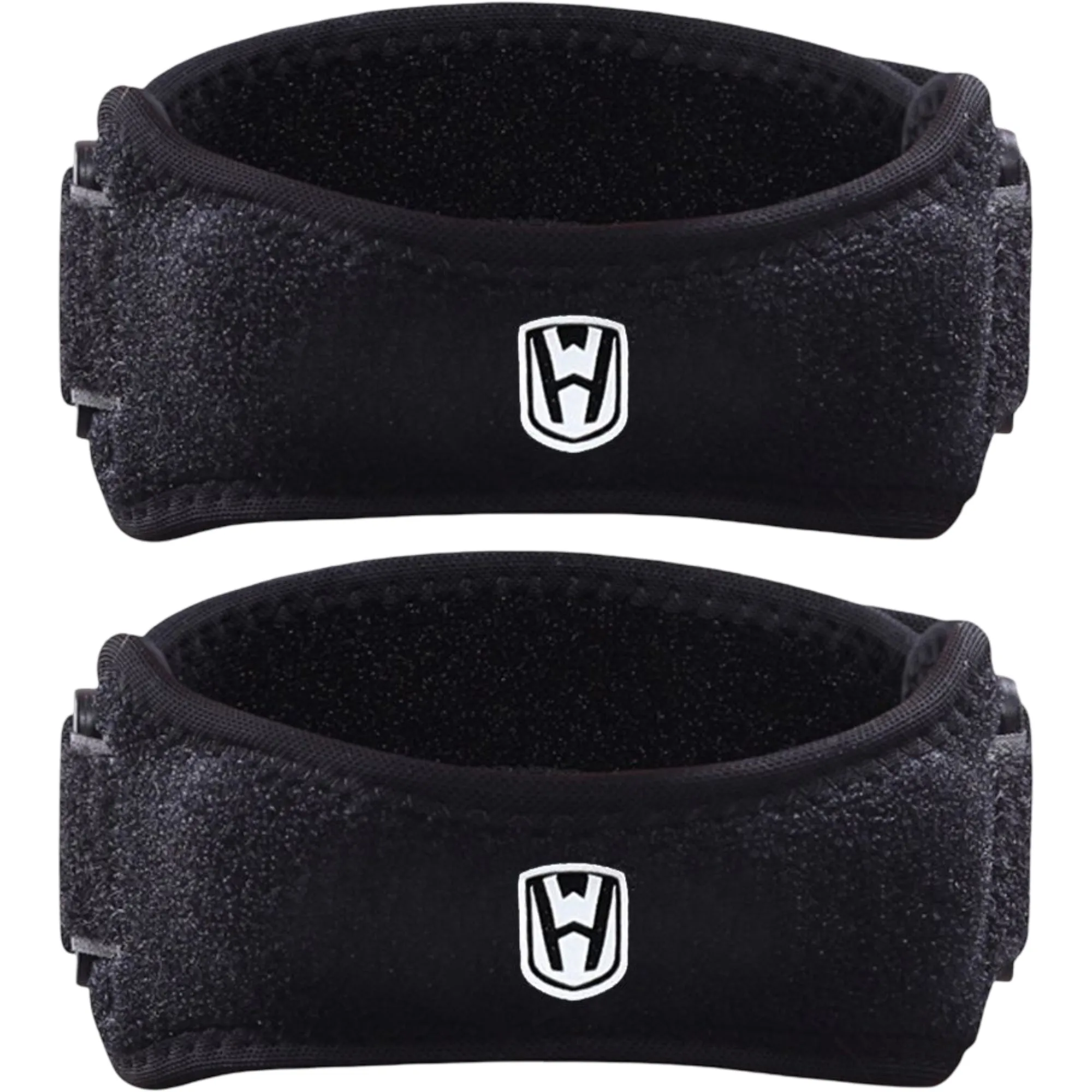 Patella Tendon Knee Straps 2 Pc with Adjustable Compression and Non Slip Support sold by Anna-Kaci