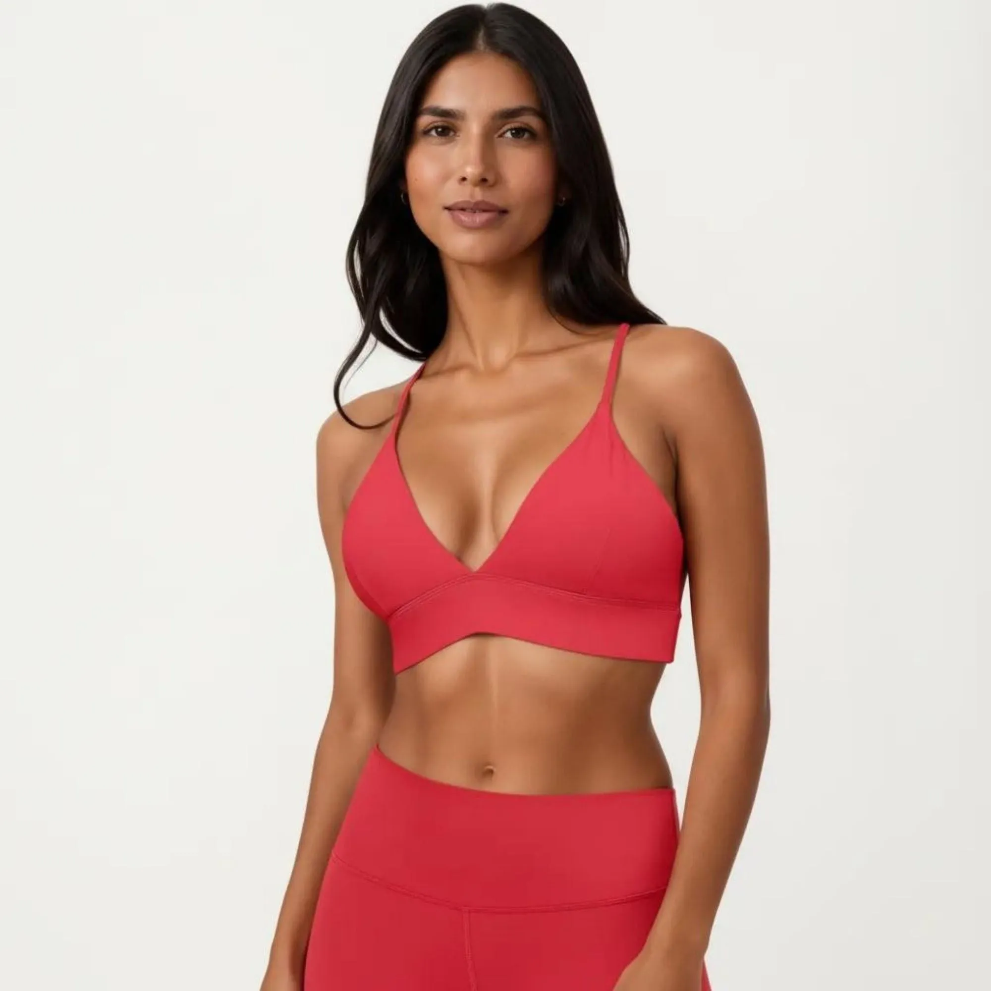 Anna-Kaci Women's Crisscross Back Sports Bra with Adjustable Straps Stretch Support Athletic Workout Bra sold by Anna-Kaci product image thumbnail 2