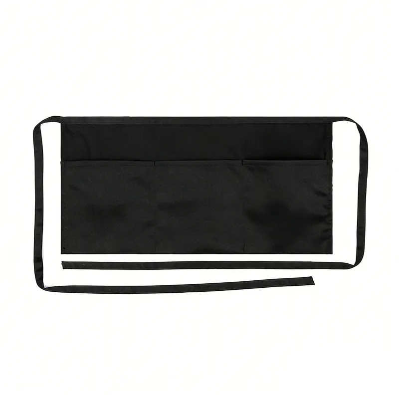 Anna-Kaci Cotton Waist Apron with Pockets Half Apron Utility Server Apron for Cooking Serving Craft Work made by Anna-Kaci