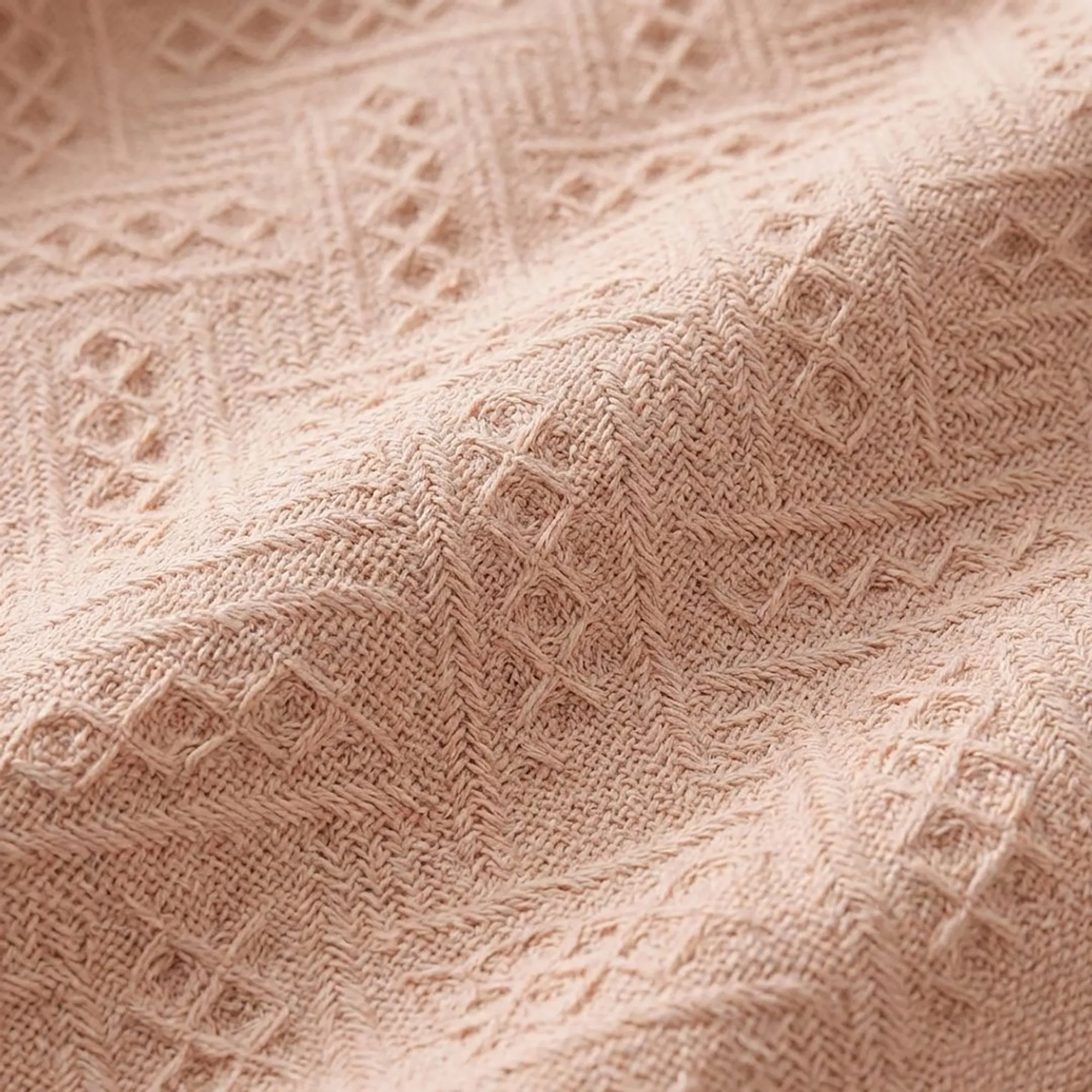 Anna-Kaci Soft Cotton Decorative Hand Towel with Fringe Edges Textured Pattern Bathroom Guest Towel sold by Anna-Kaci product image thumbnail 3