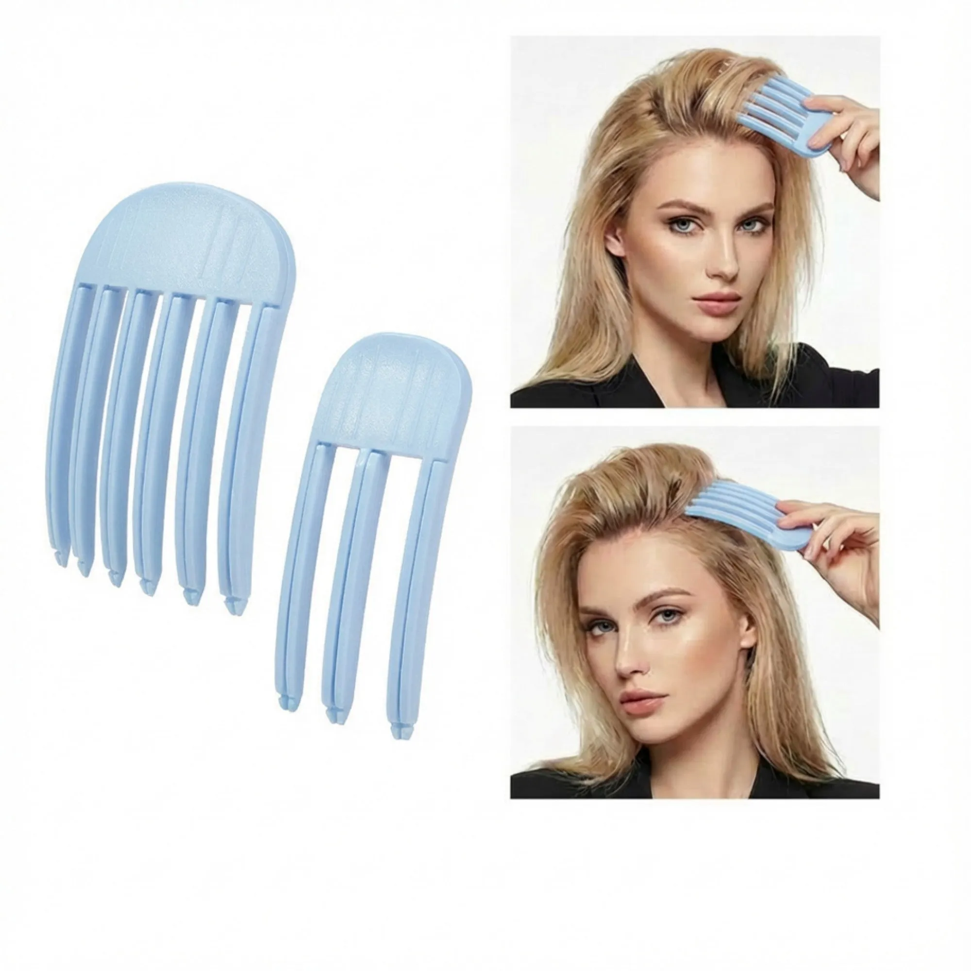Anna-Kaci Hair Root Volumizing Clips 6-Piece Set Lift and Fluff Styling Tool sold by Anna-Kaci product image thumbnail 3