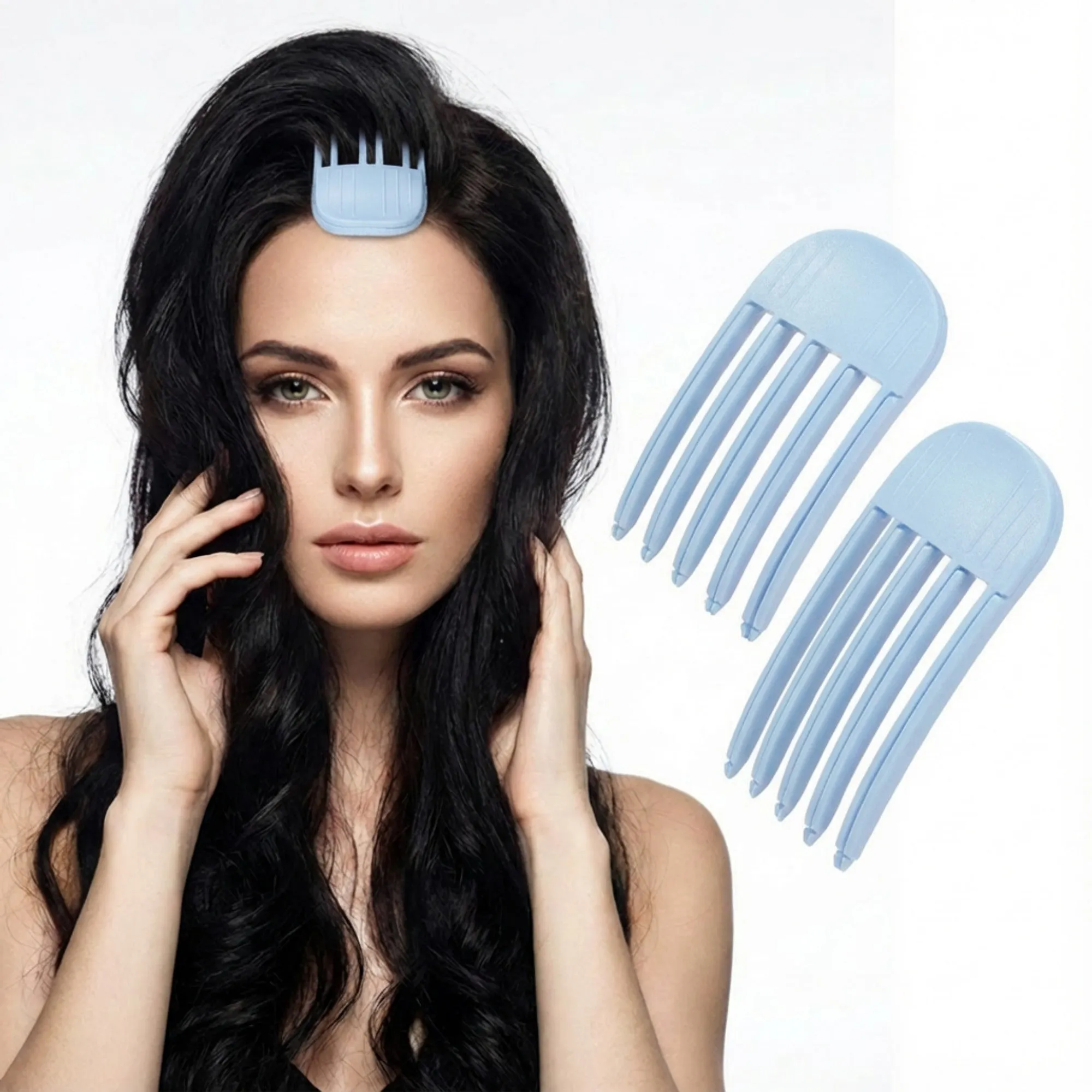 Anna-Kaci Hair Root Volumizing Clips 6-Piece Set Lift and Fluff Styling Tool sold by Anna-Kaci product image thumbnail 2