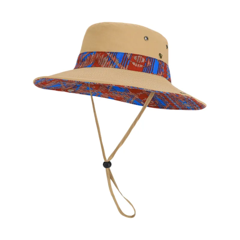 Anna-Kaci Women's Wide Brim Outdoor Sun Hat Adjustable Chin Strap Breathable Lightweight Hiking Fishing Hat made by Anna-Kaci