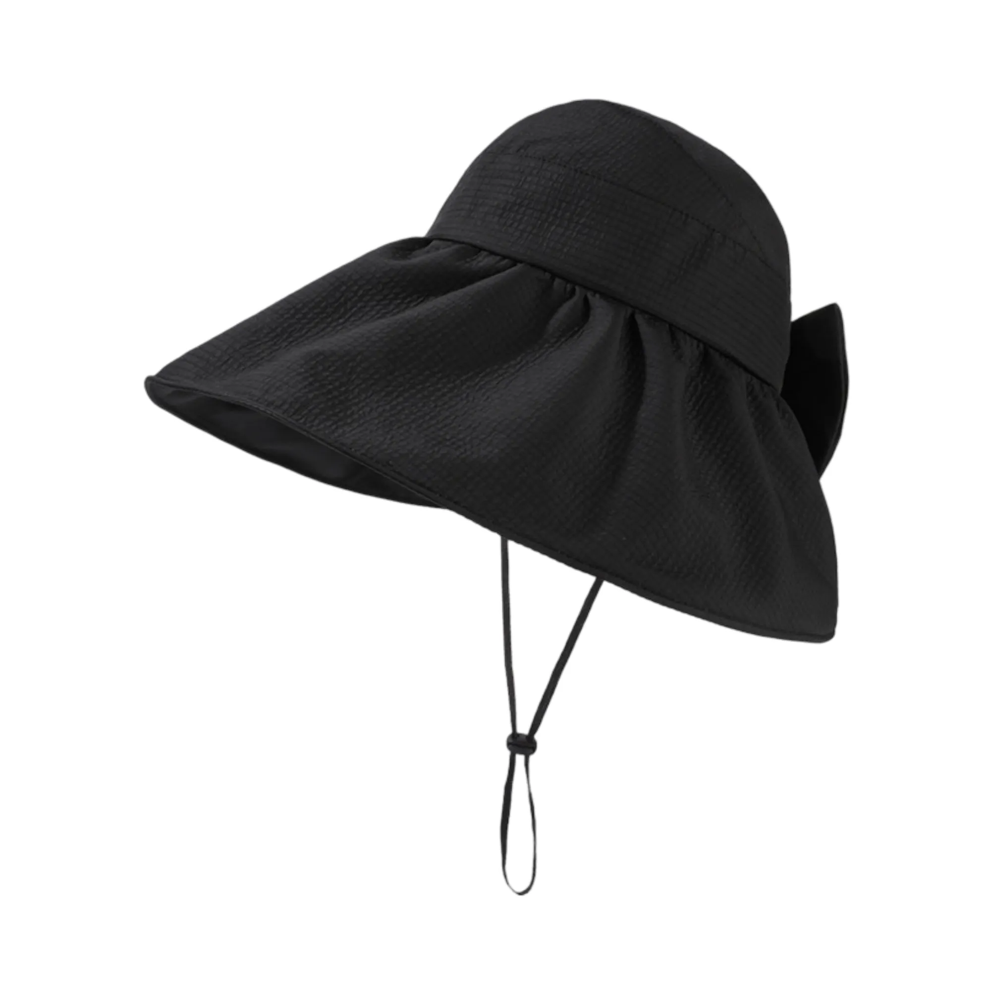 Anna-Kaci Womens Sun Hat with Ponytail Opening UV Protection Packable Summer Beach Hat sold by Anna-Kaci product image thumbnail 5