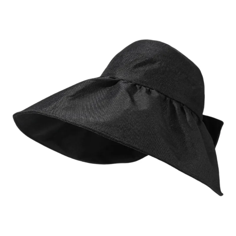 Anna-Kaci Womens Wide Brim Sun Hat with Bow Detail Breathable Foldable Summer Beach Travel Hat made by Anna-Kaci