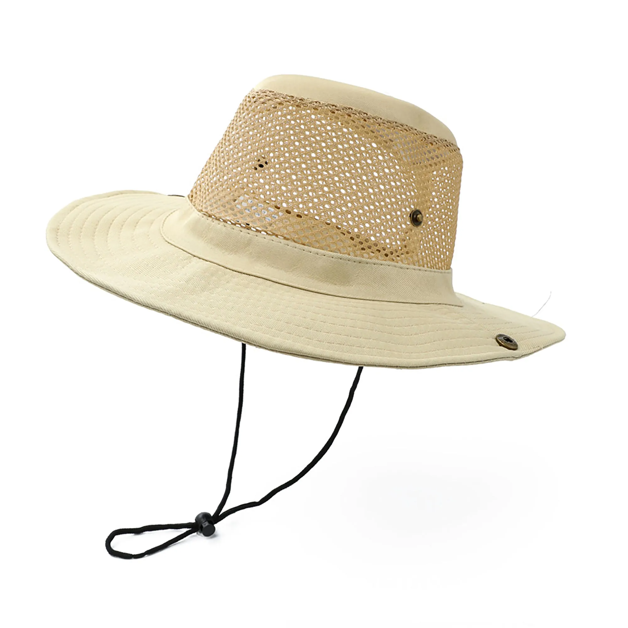 Anna-Kaci Wide Brim Mesh Sun Hat Lightweight Breathable Outdoor Fishing Hiking Safari Hat sold by Anna-Kaci