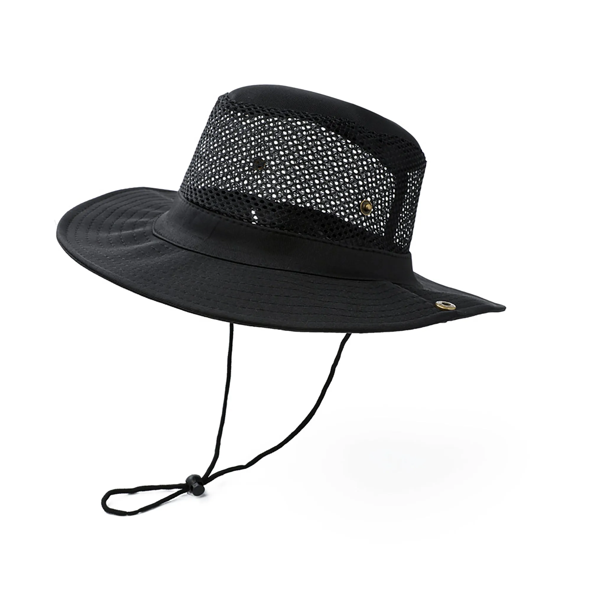 Anna-Kaci Wide Brim Mesh Sun Hat Lightweight Breathable Outdoor Fishing Hiking Safari Hat sold by Anna-Kaci product image thumbnail 5