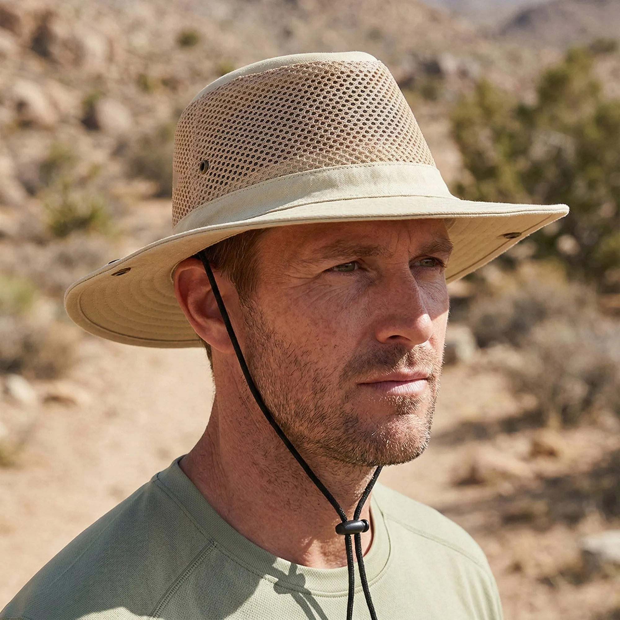 Anna-Kaci Wide Brim Mesh Sun Hat Lightweight Breathable Outdoor Fishing Hiking Safari Hat sold by Anna-Kaci product image thumbnail 3