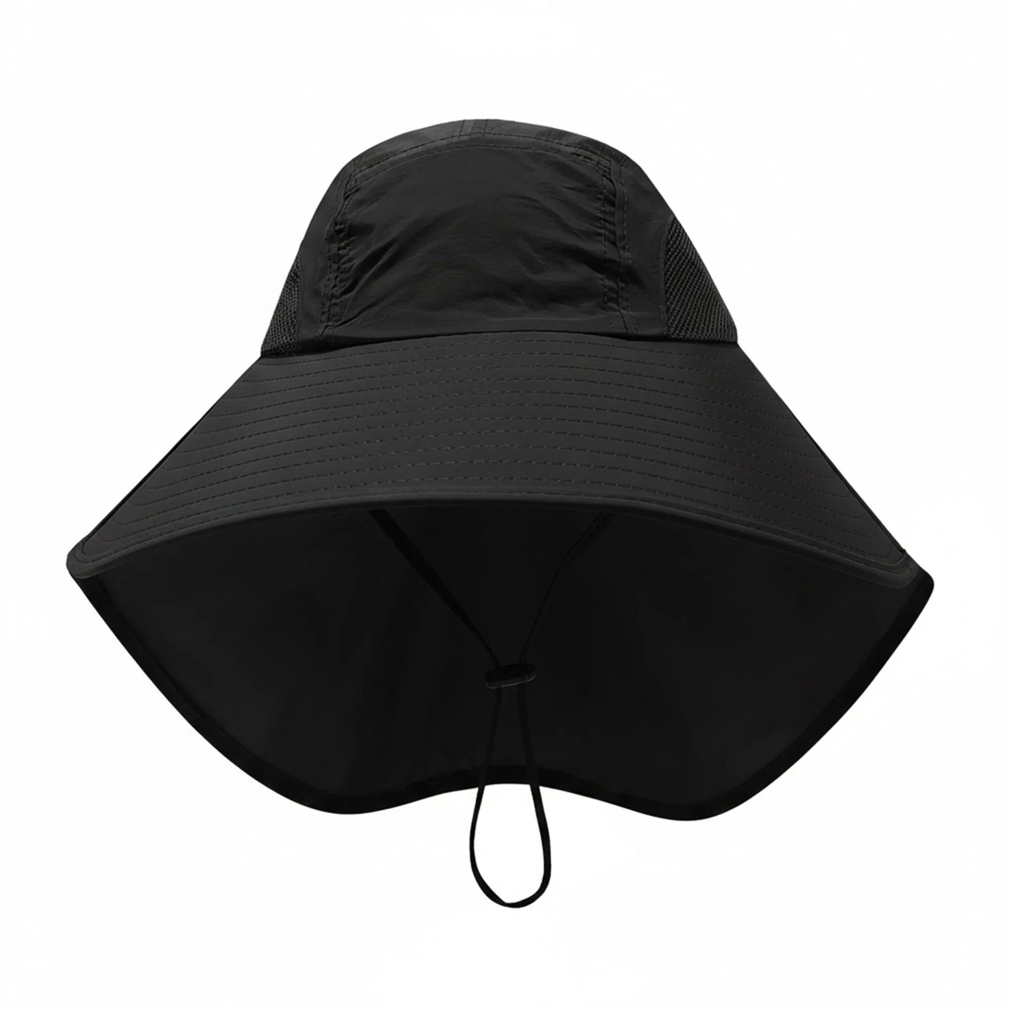 Anna-Kaci Wide Brim Sun Hat with Neck Flap UV Protection Lightweight Breathable Outdoor Hat sold by Anna-Kaci product image thumbnail 4