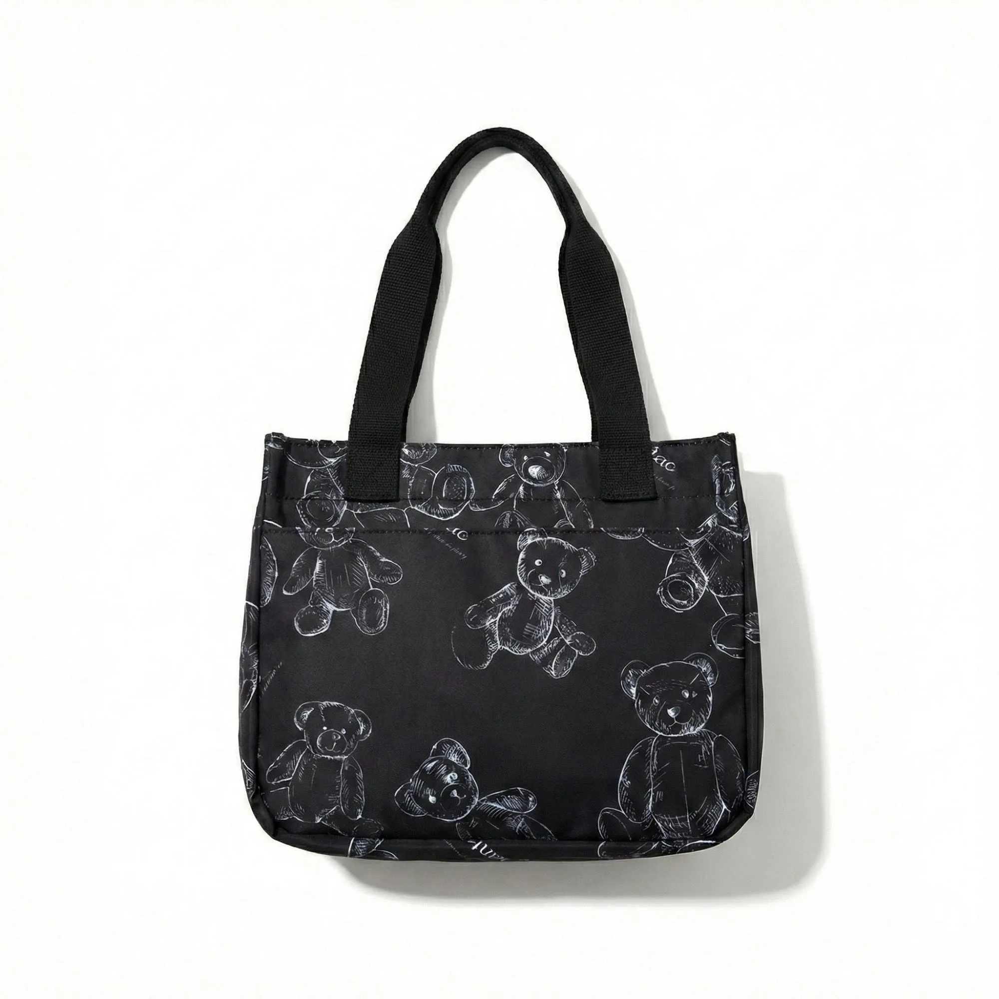 Anna-Kaci Women's Insulated Lunch Tote Bag with Teddy Bear Print Adjustable Shoulder Strap sold by Anna-Kaci product image thumbnail 2