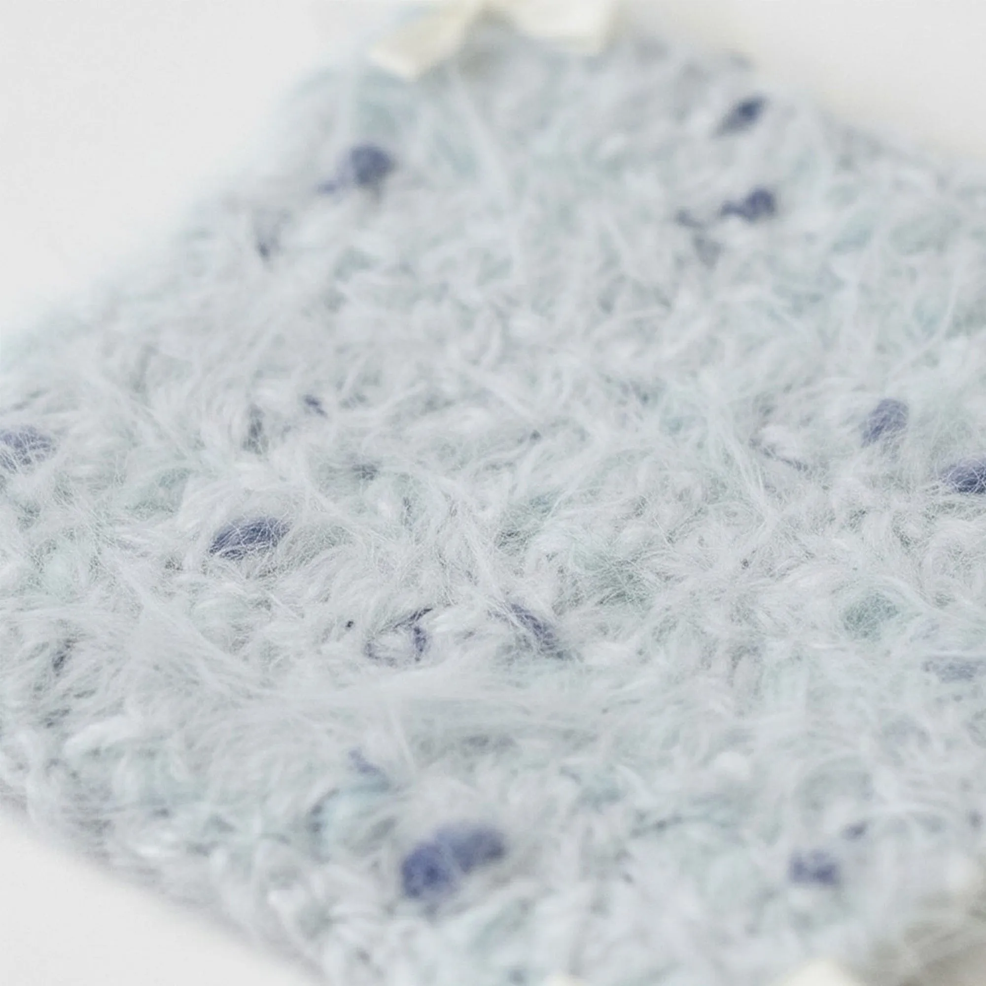 Anna-Kaci Plush Knit Coaster with Bow Corners Soft Table Protector sold by Anna-Kaci product image thumbnail 2