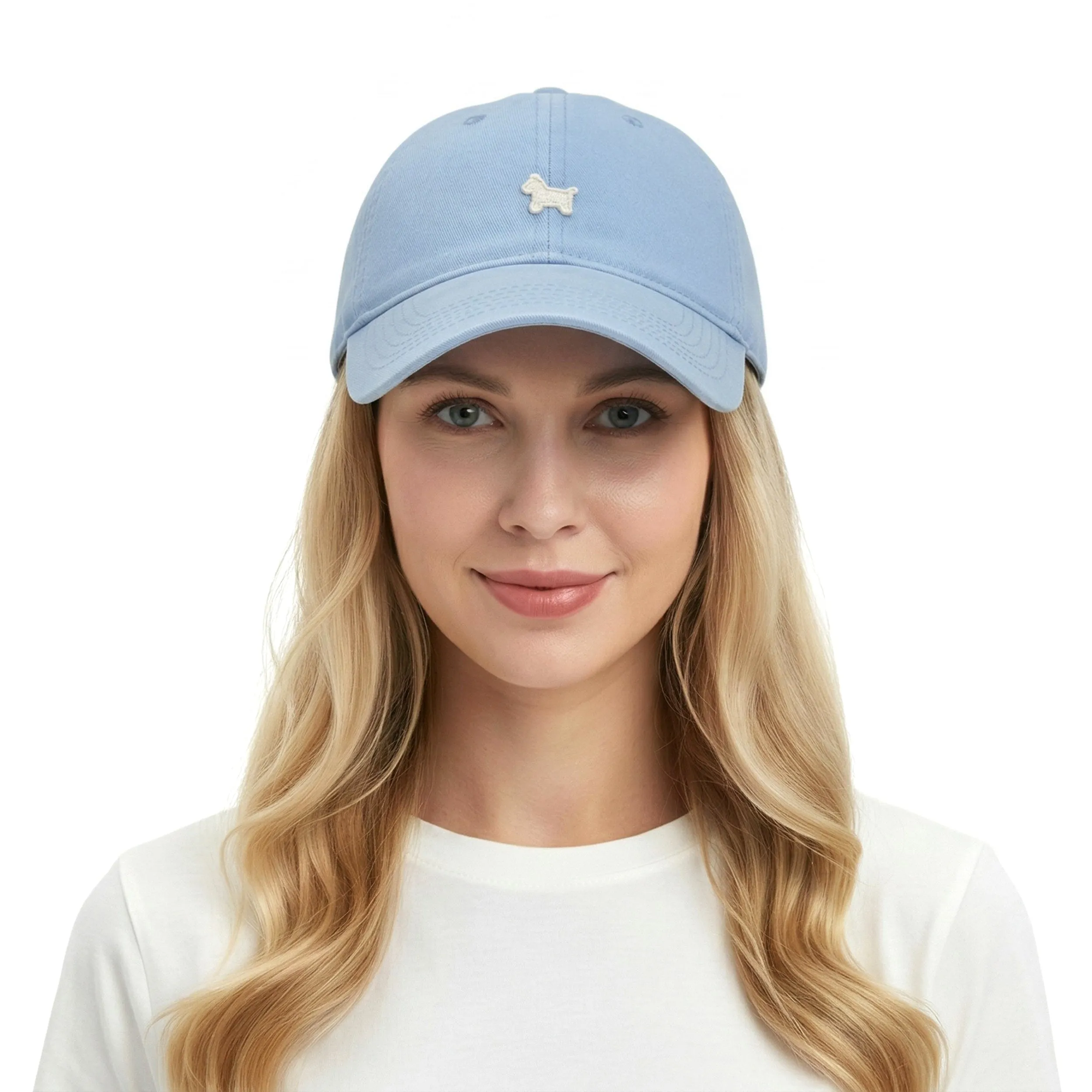 Anna-Kaci Women's Minimalist Embroidery Baseball Cap, Adjustable Cotton Dad Hat Casual Everyday Hat sold by Anna-Kaci product image thumbnail 5