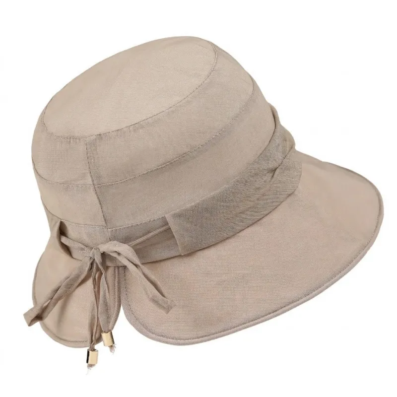 Anna-Kaci Women's Wide Brim Sun Hat Adjustable Tie Back UV Protection Lightweight Outdoor Travel Hat made by Anna-Kaci