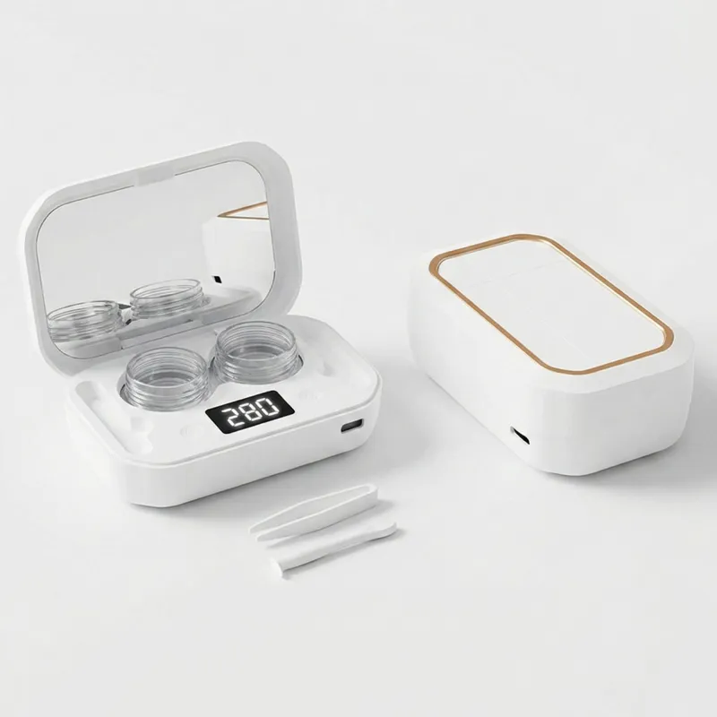 Anna-Kaci Sonic Contact Lens Cleaner with 360¡ã Cleaning and Digital Timer Display made by Anna-Kaci