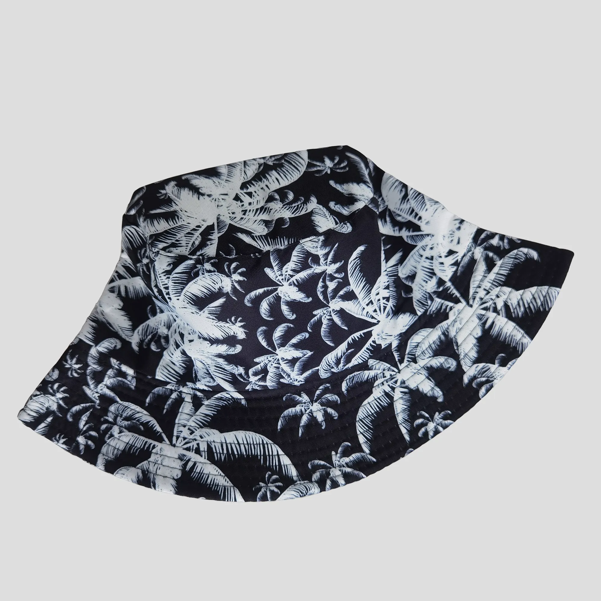 Anna-Kaci Women's Coconut Palm Print Bucket Hats Reversible Anti-UV Hat sold by Anna-Kaci product image thumbnail 4