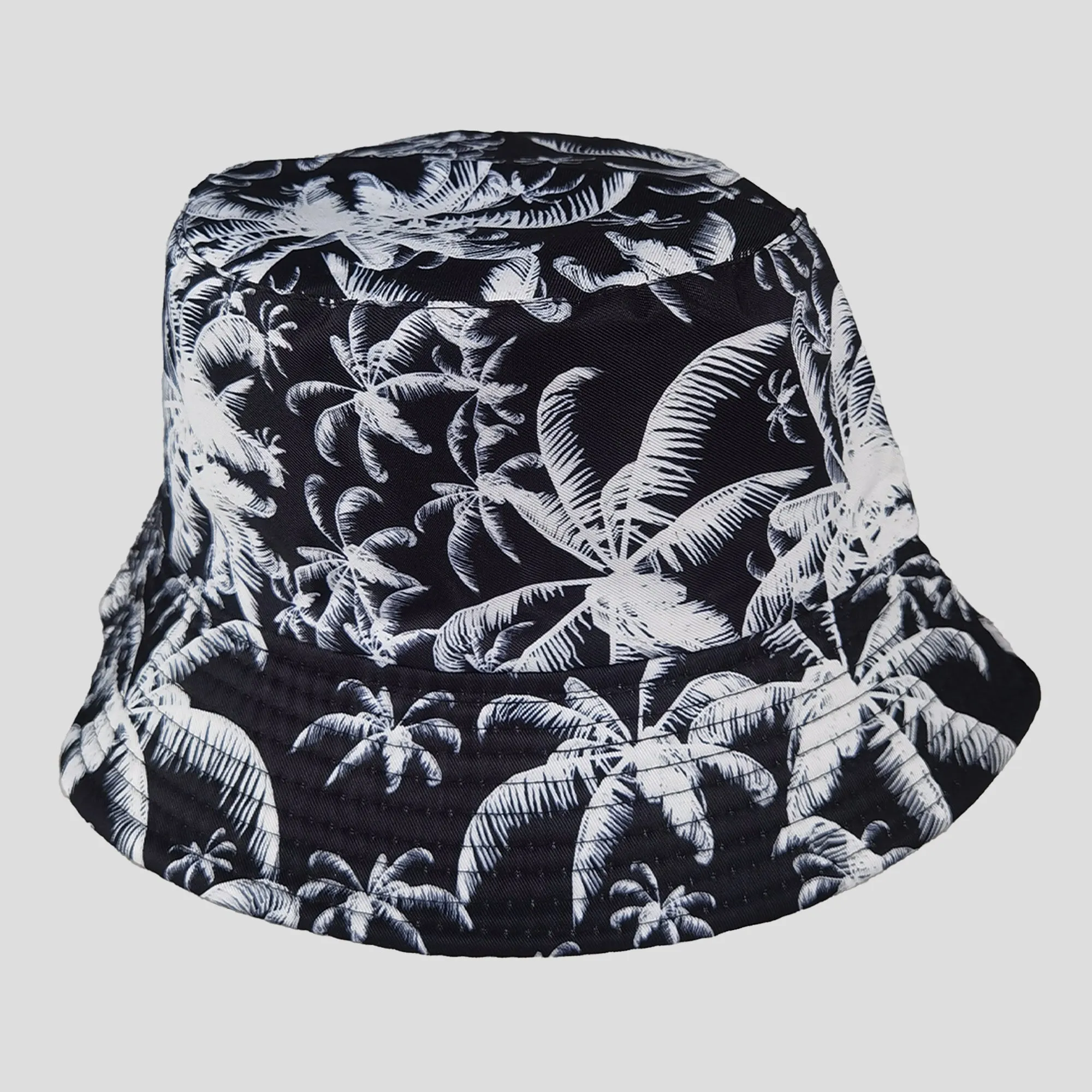 Anna-Kaci Women's Coconut Palm Print Bucket Hats Reversible Anti-UV Hat sold by Anna-Kaci product image thumbnail 3